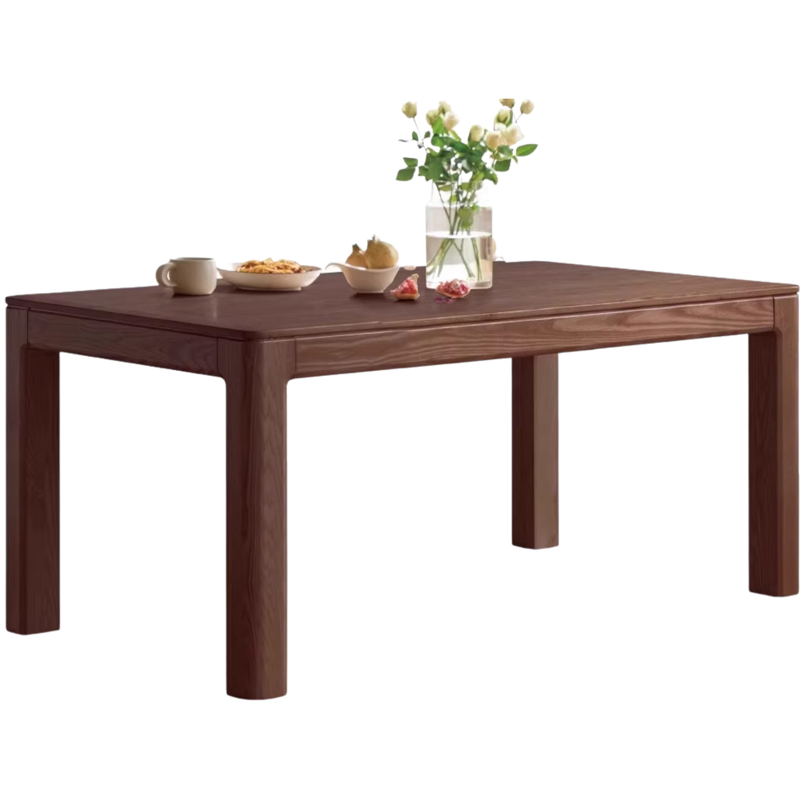 Oak, Ash Solid Wood Long Dining Table