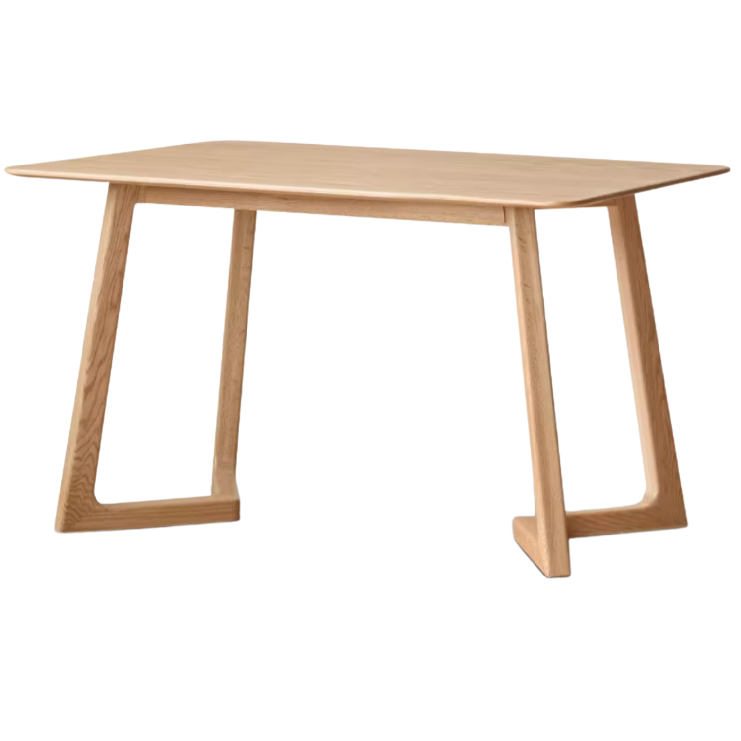 Oak, Ash Solid Wood Large Office Desk