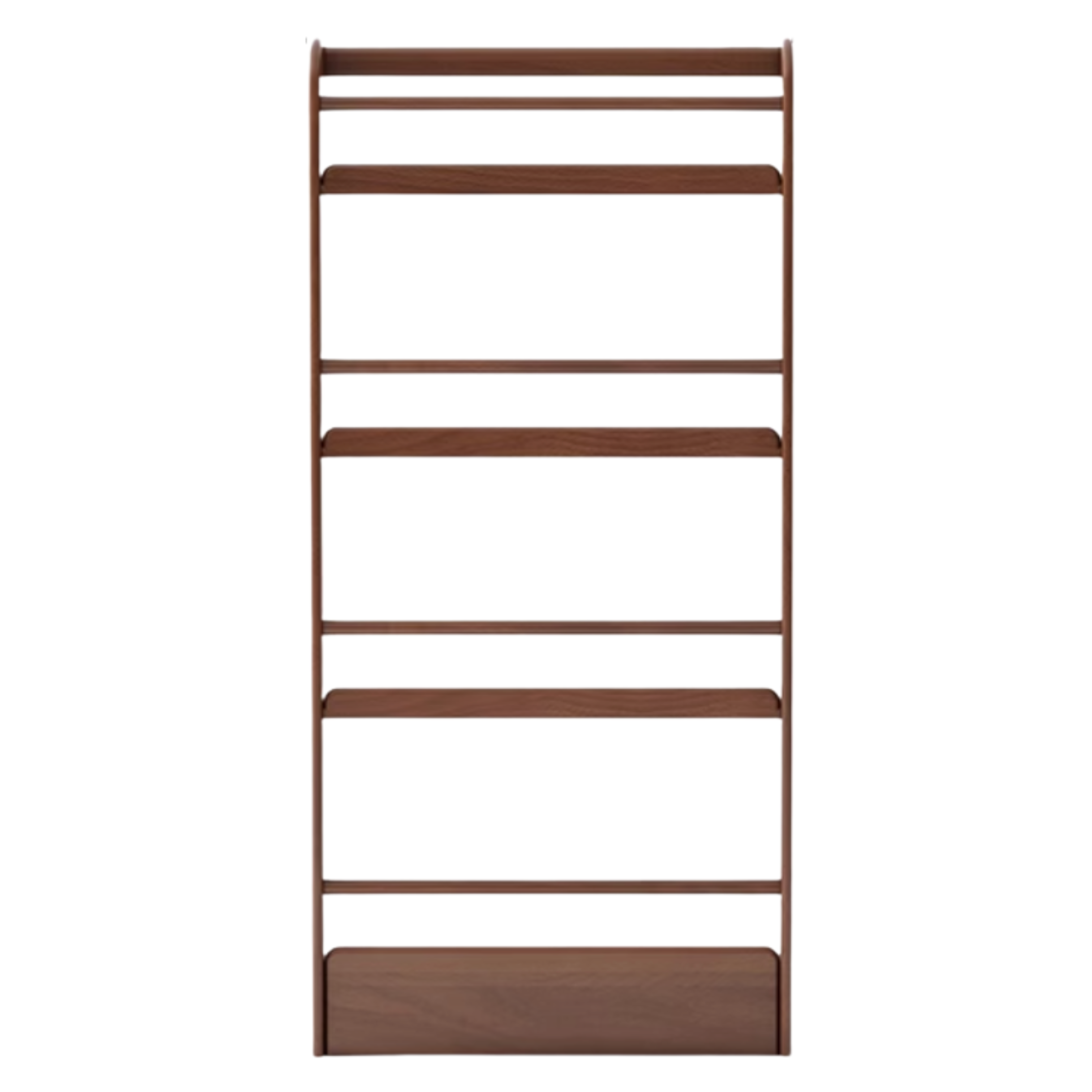 Oak, Beech Solid Wood Wall-mounted Ultra-thin Bookshelf