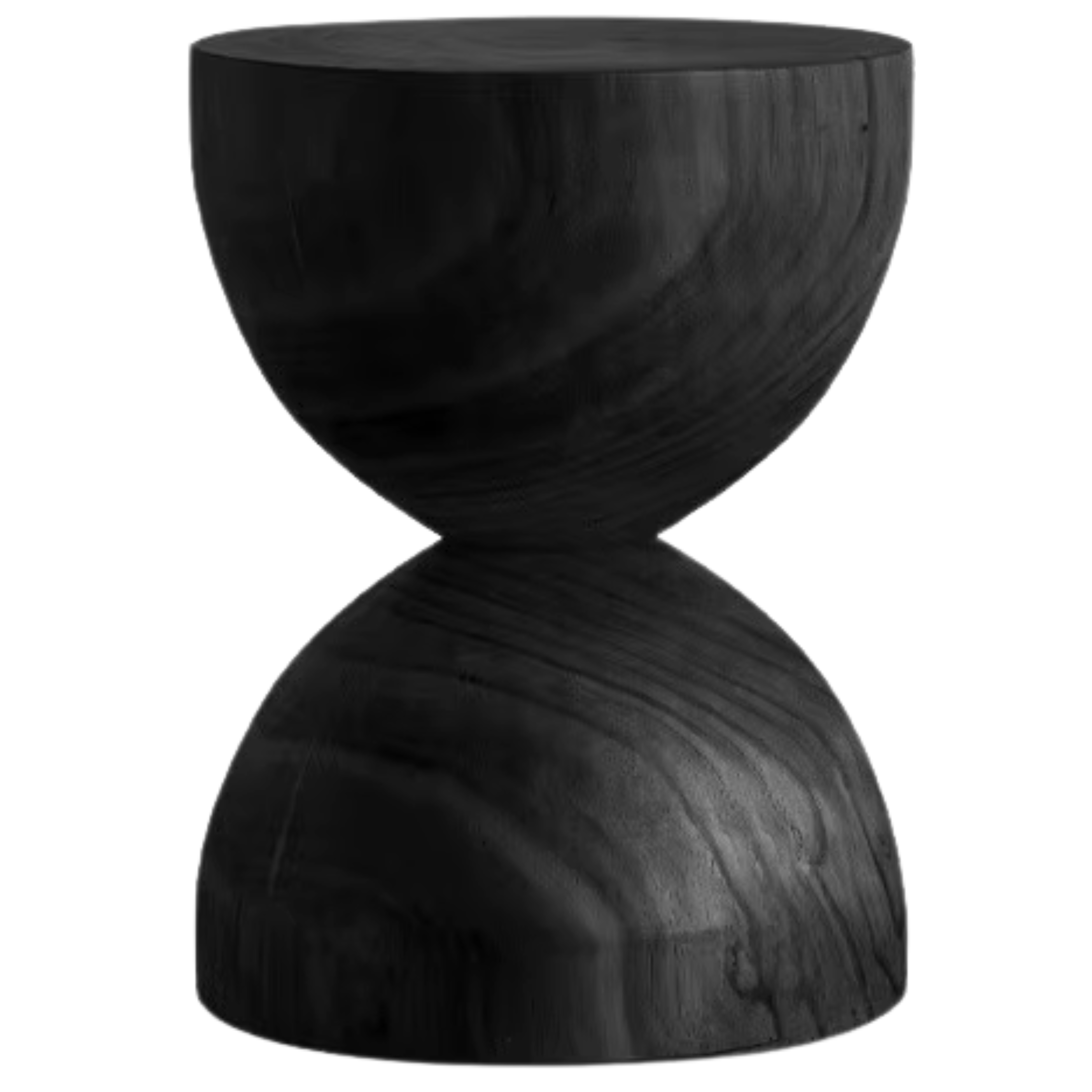 Pine Solid Wood Wabi Sabi Style Side Table