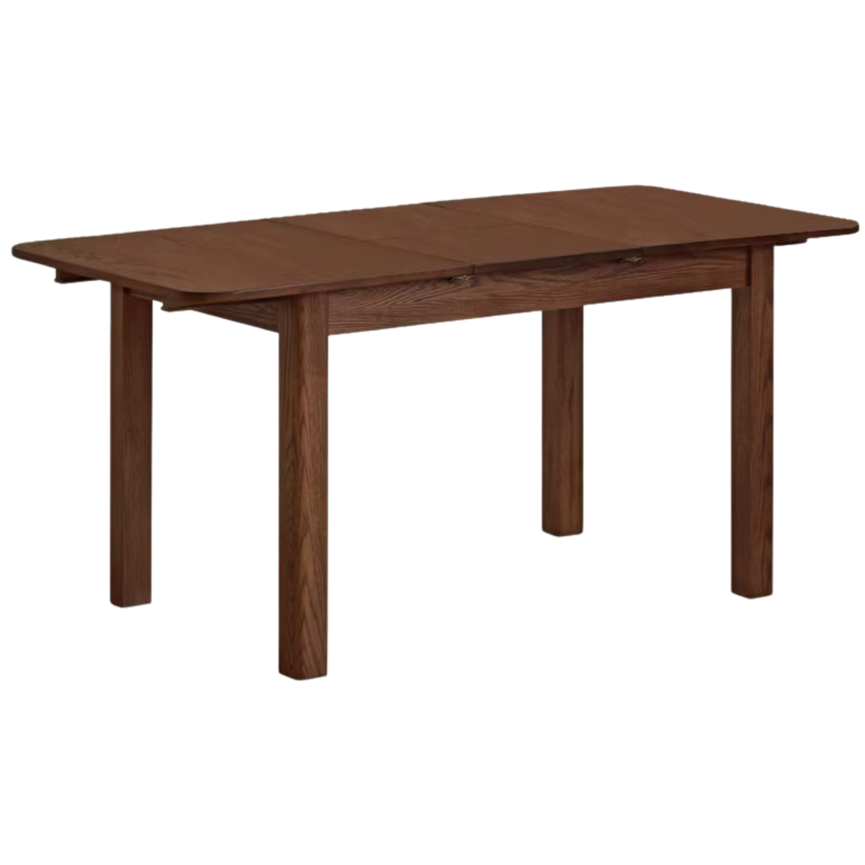 Oak Solid Wood Retractable Dining Table