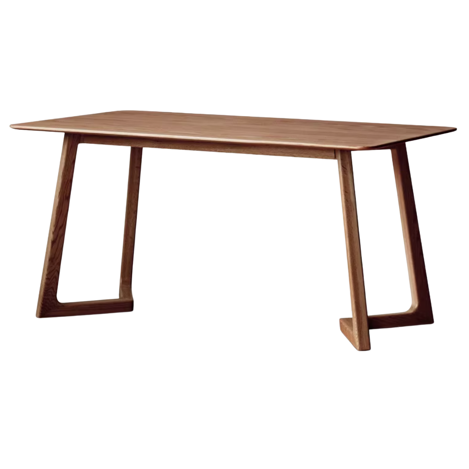 Oak, Ash Solid Wood Large Office Desk