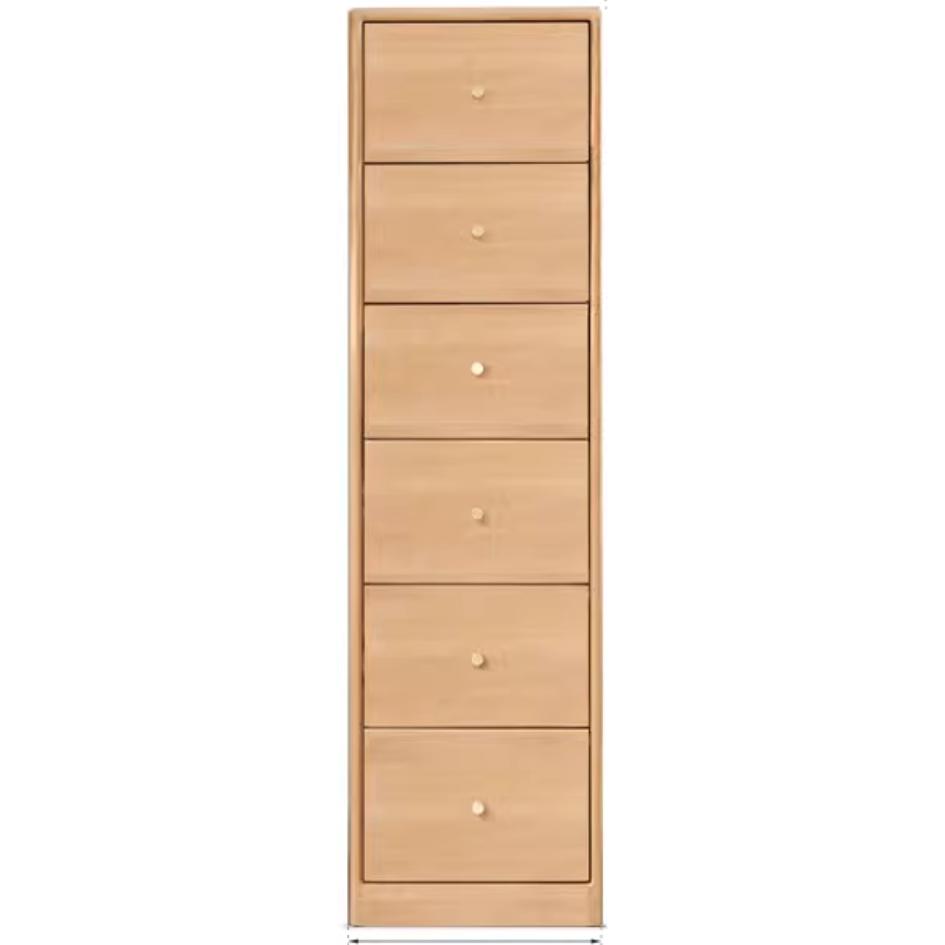 Oak, Beech Solid Wood Side Cabinet, Multi-Functional Storage