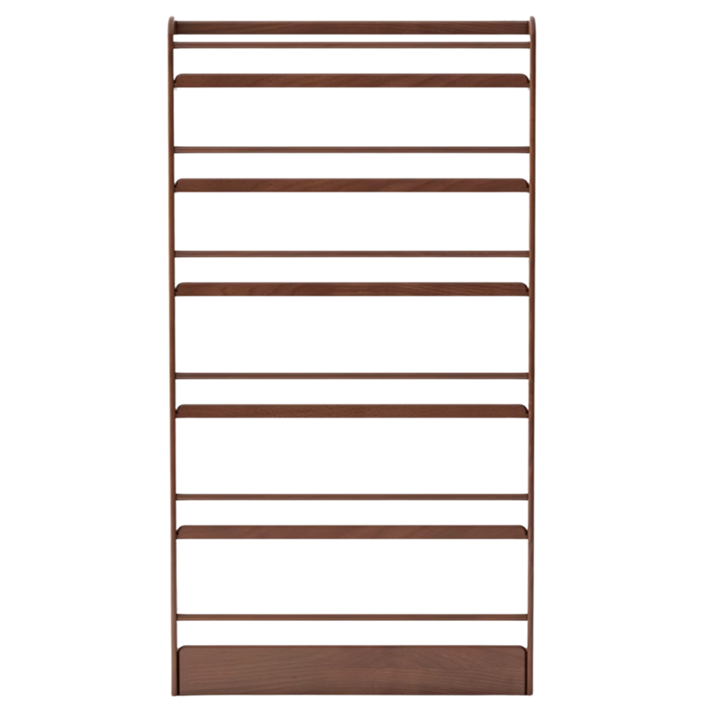 Oak, Beech Solid Wood Wall-mounted Ultra-thin Bookshelf