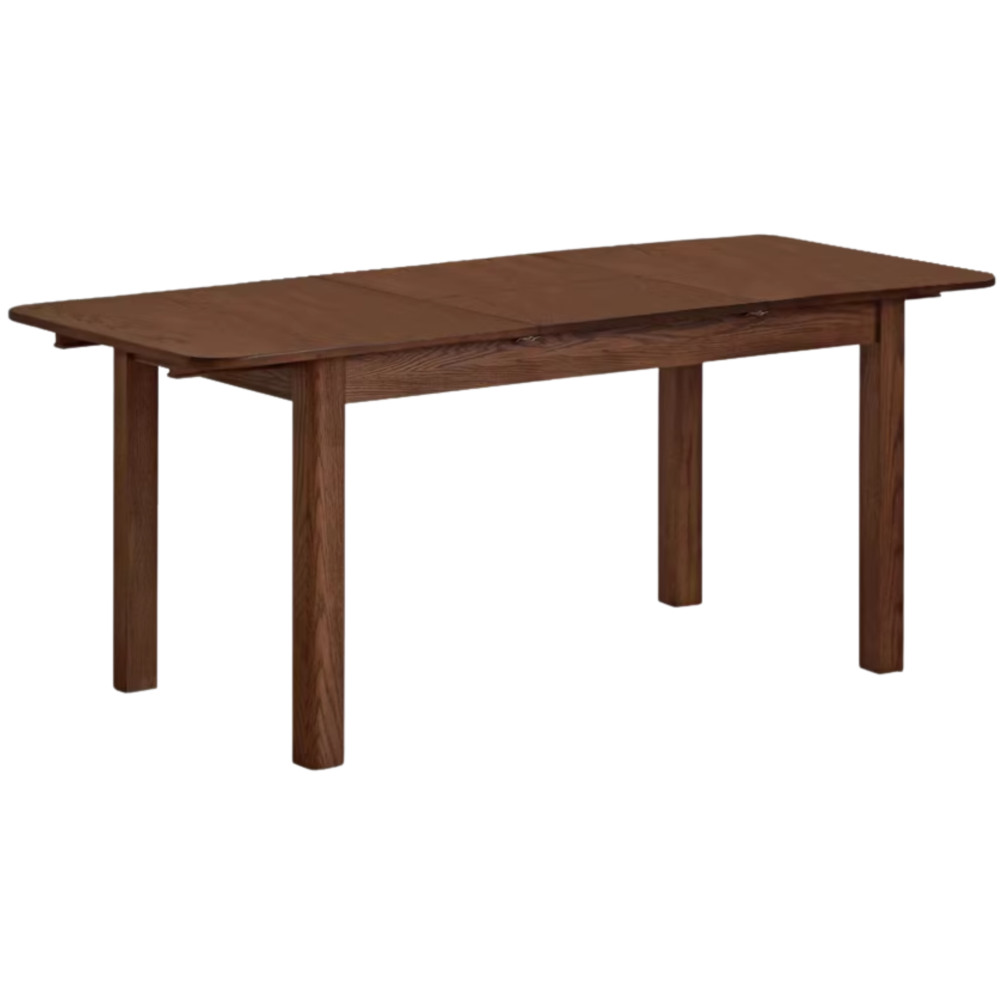 Oak Solid Wood Retractable Dining Table