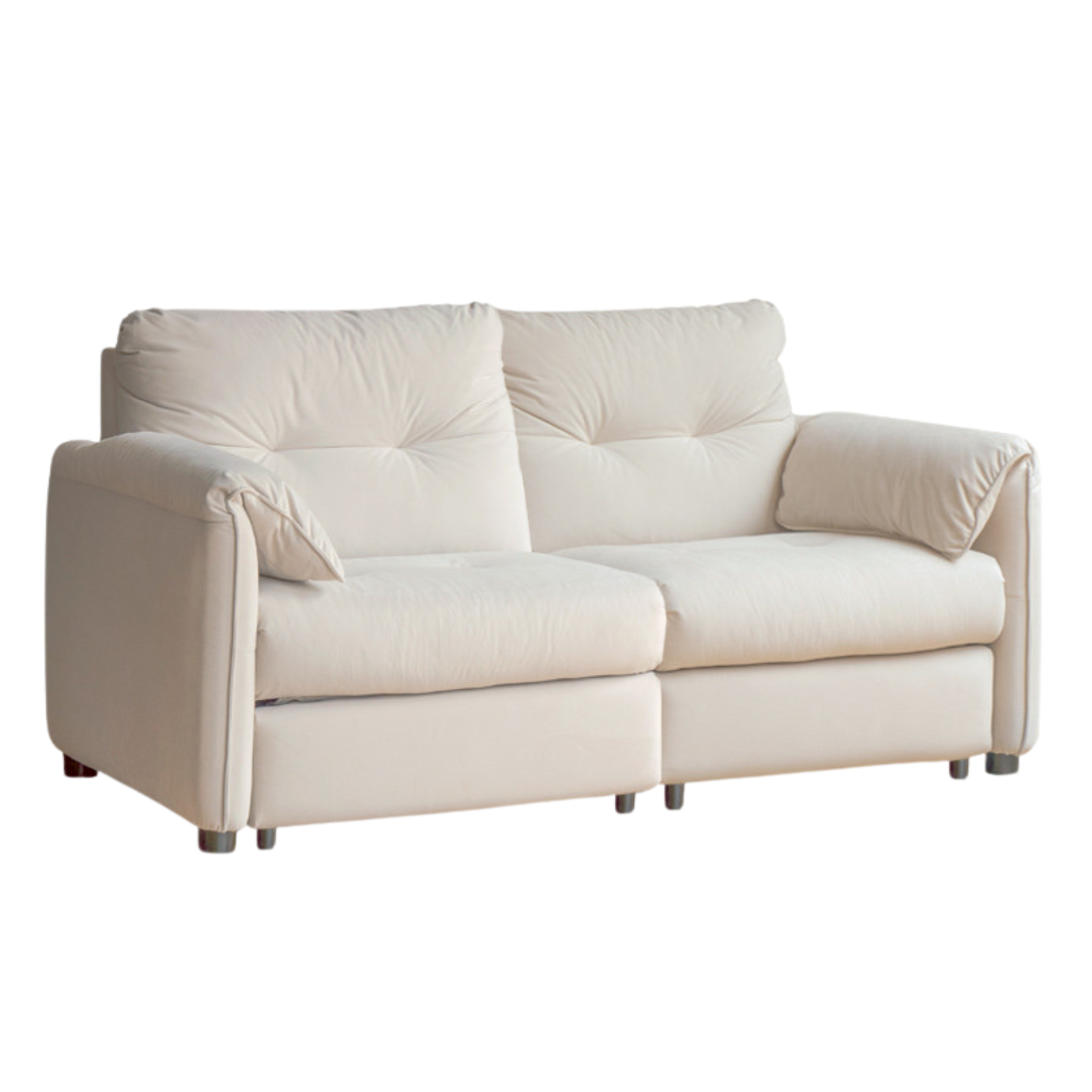 Fabric Electric White Cream Technology Functional Sofa.
