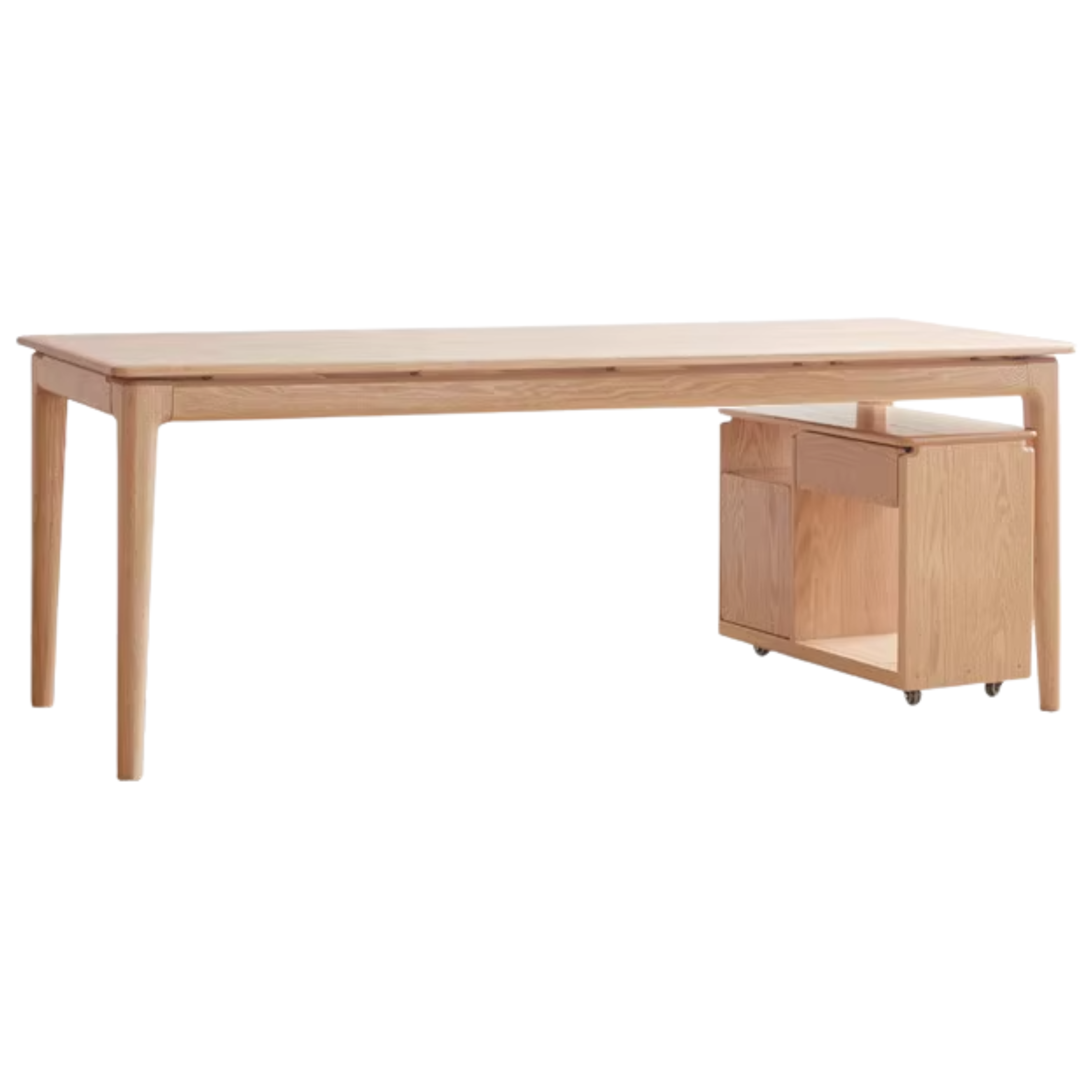 Oak, Ash Solid Wood Long Dinner Table