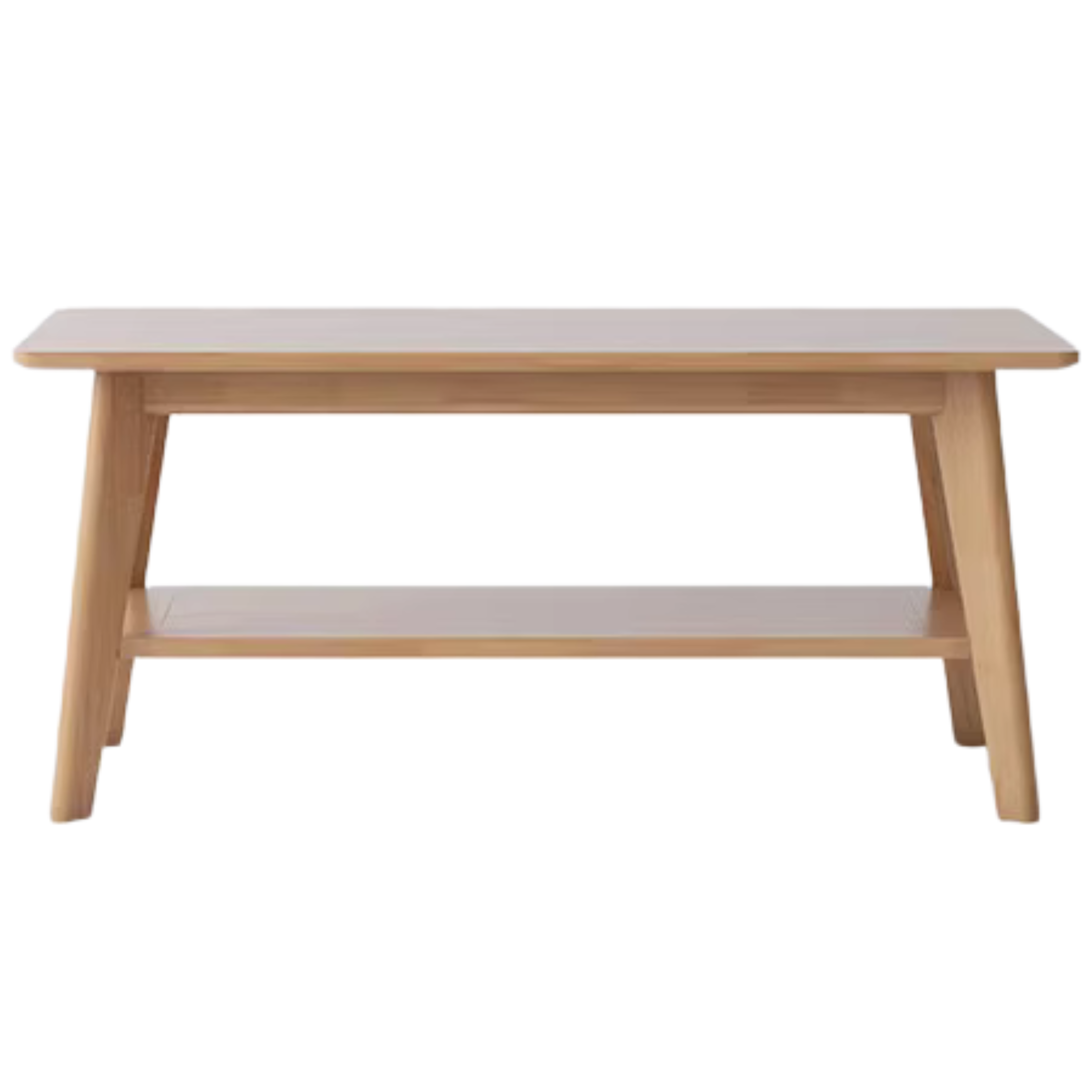 Rubberwood, Oak, Beech Solid Wood Modern Coffee Table