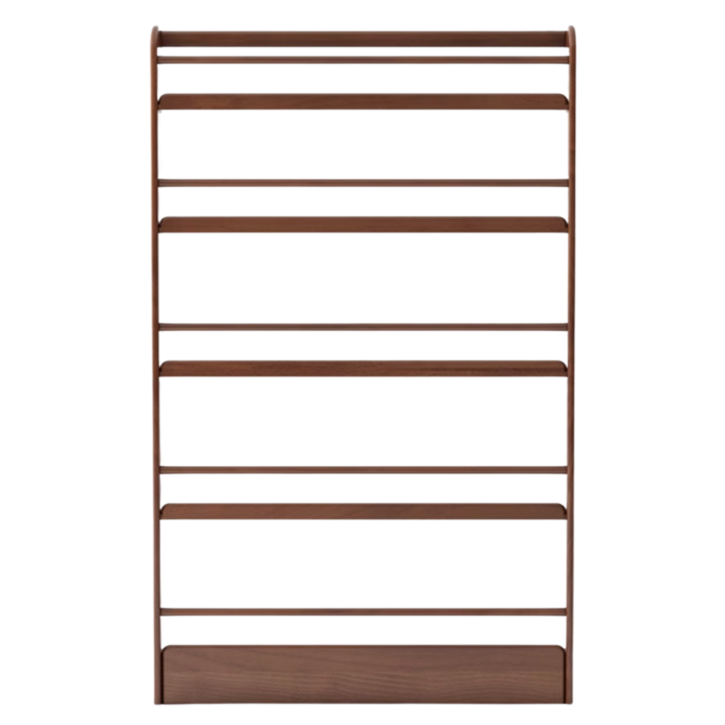 Oak, Beech Solid Wood Wall-mounted Ultra-thin Bookshelf