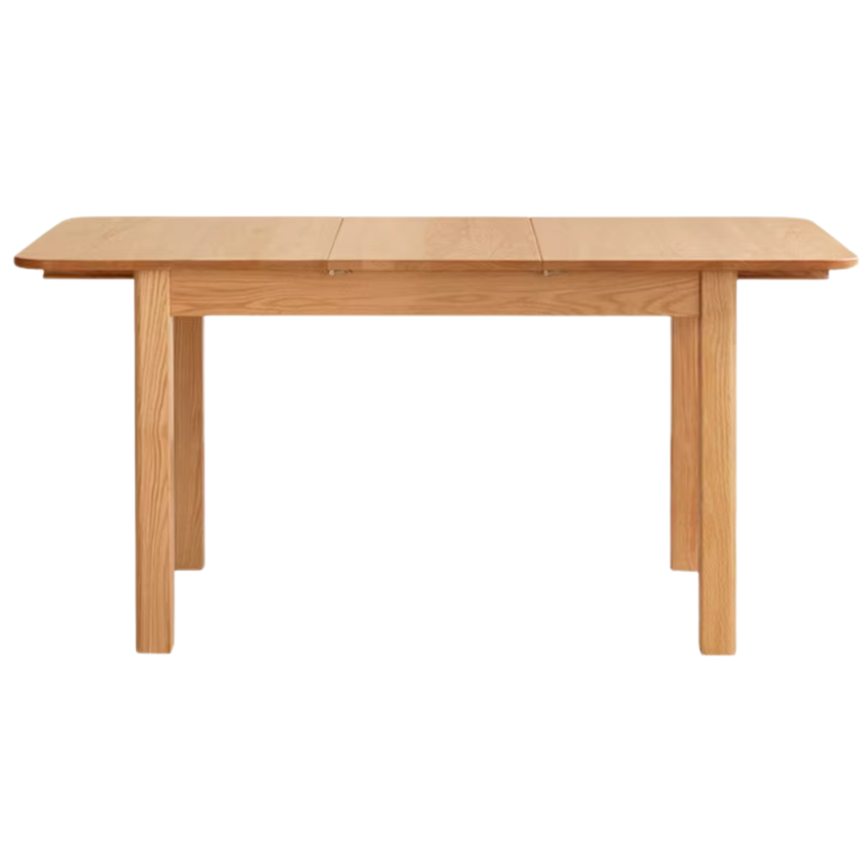 Oak Solid Wood Retractable Dining Table