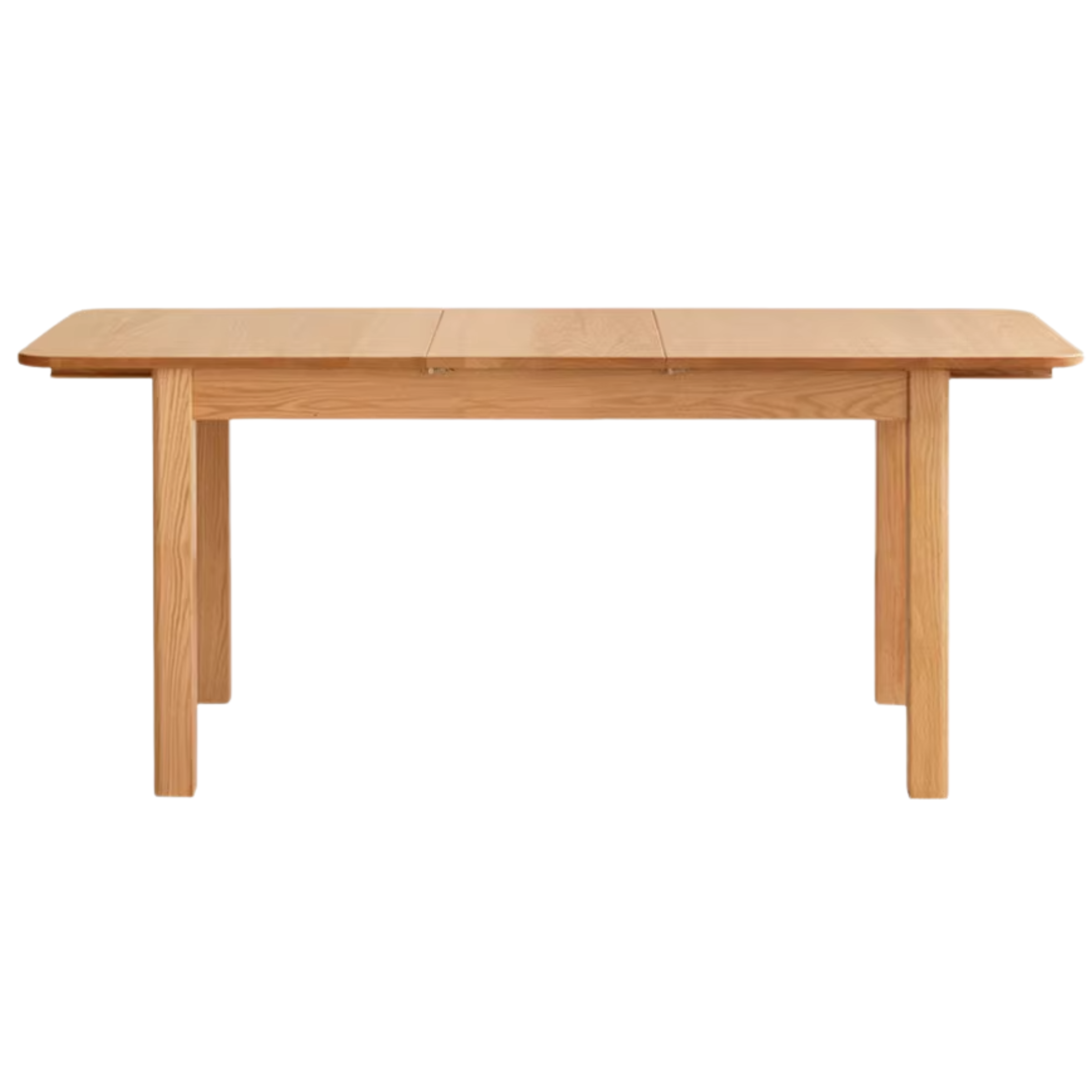 Oak Solid Wood Retractable Dining Table
