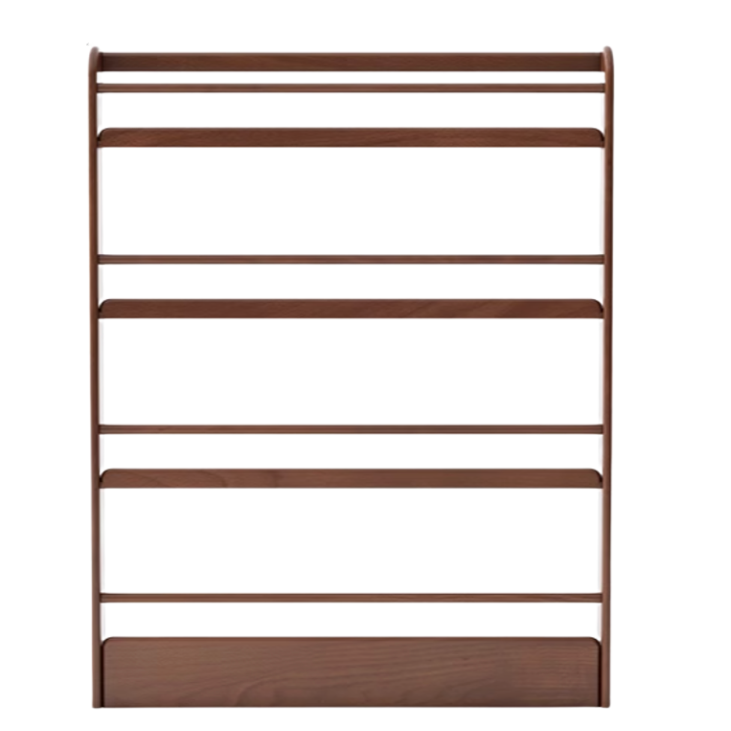 Oak, Beech Solid Wood Wall-mounted Ultra-thin Bookshelf