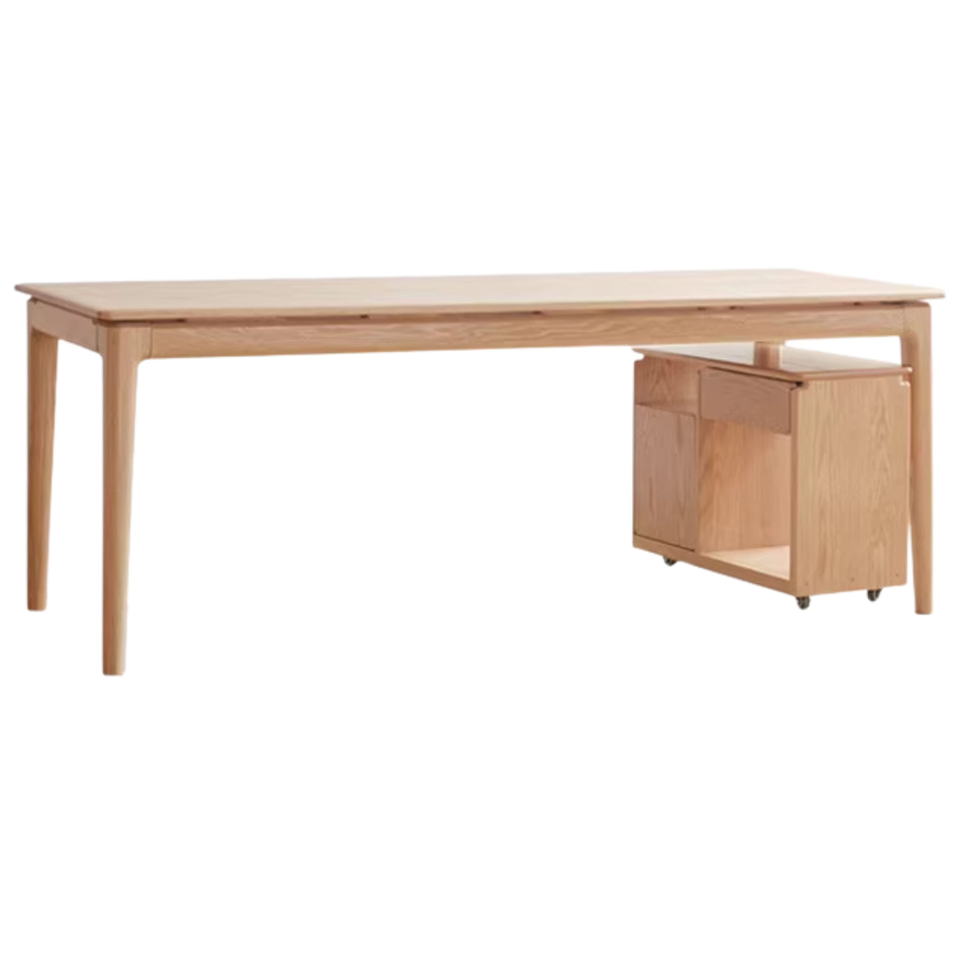 Oak, Ash Solid Wood Long Dinner Table