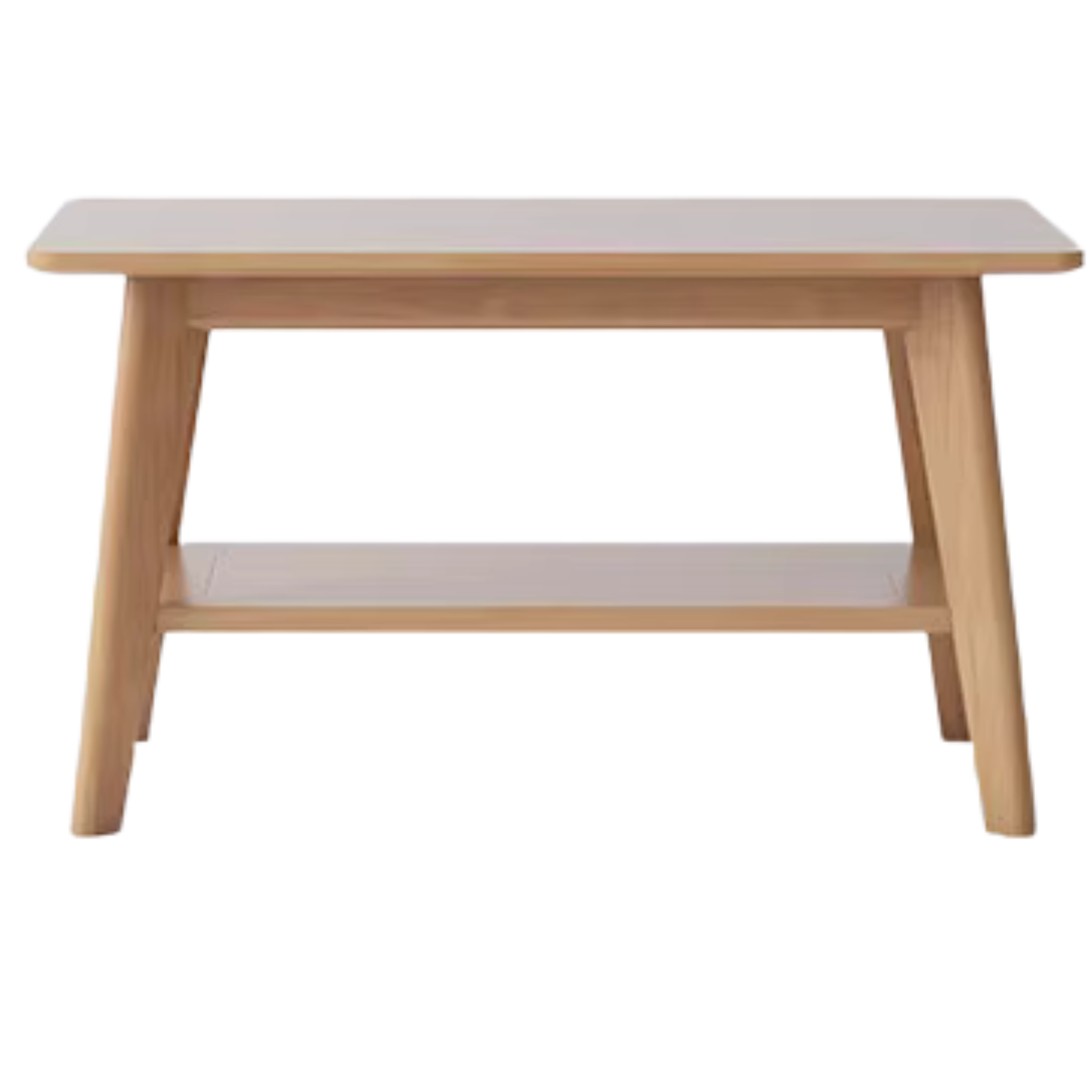 Rubberwood, Oak, Beech Solid Wood Modern Coffee Table