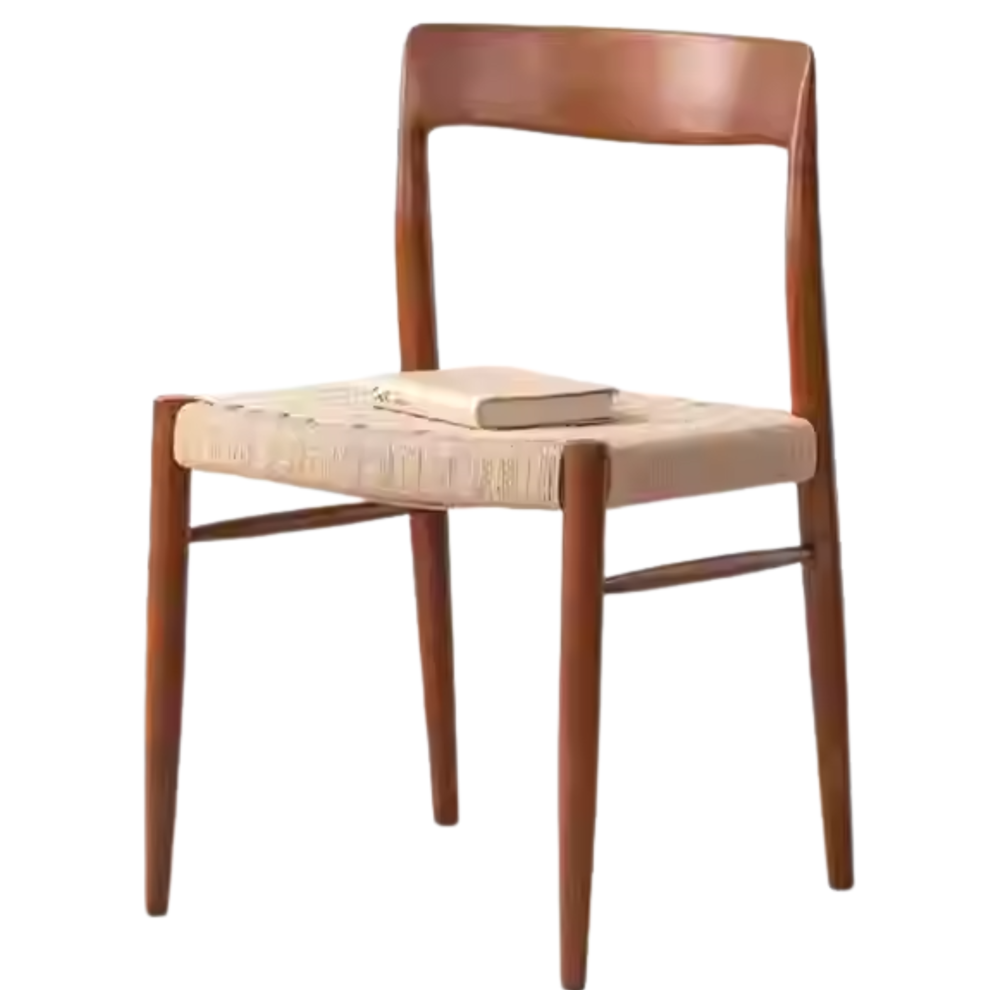 Set 4 pcs Ash, Beech, Cherry Solid Wood Dining Rope Chair