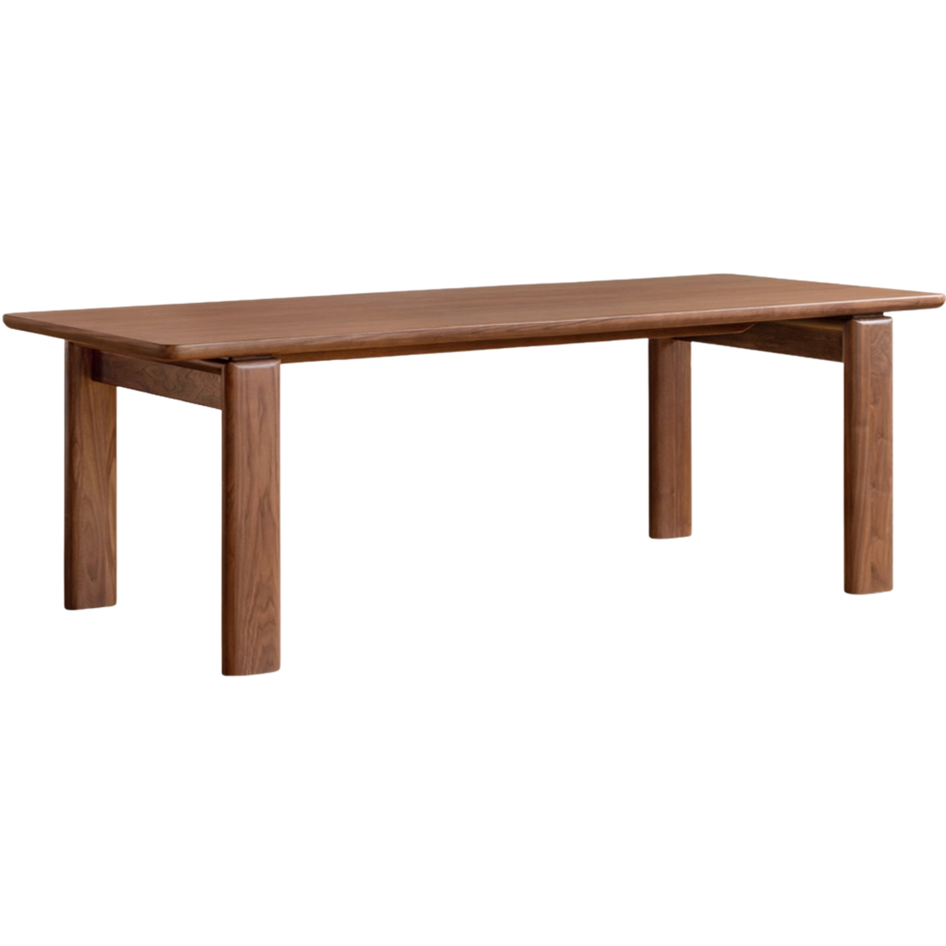 Black Walnut Solid Wood Modern Dining Table