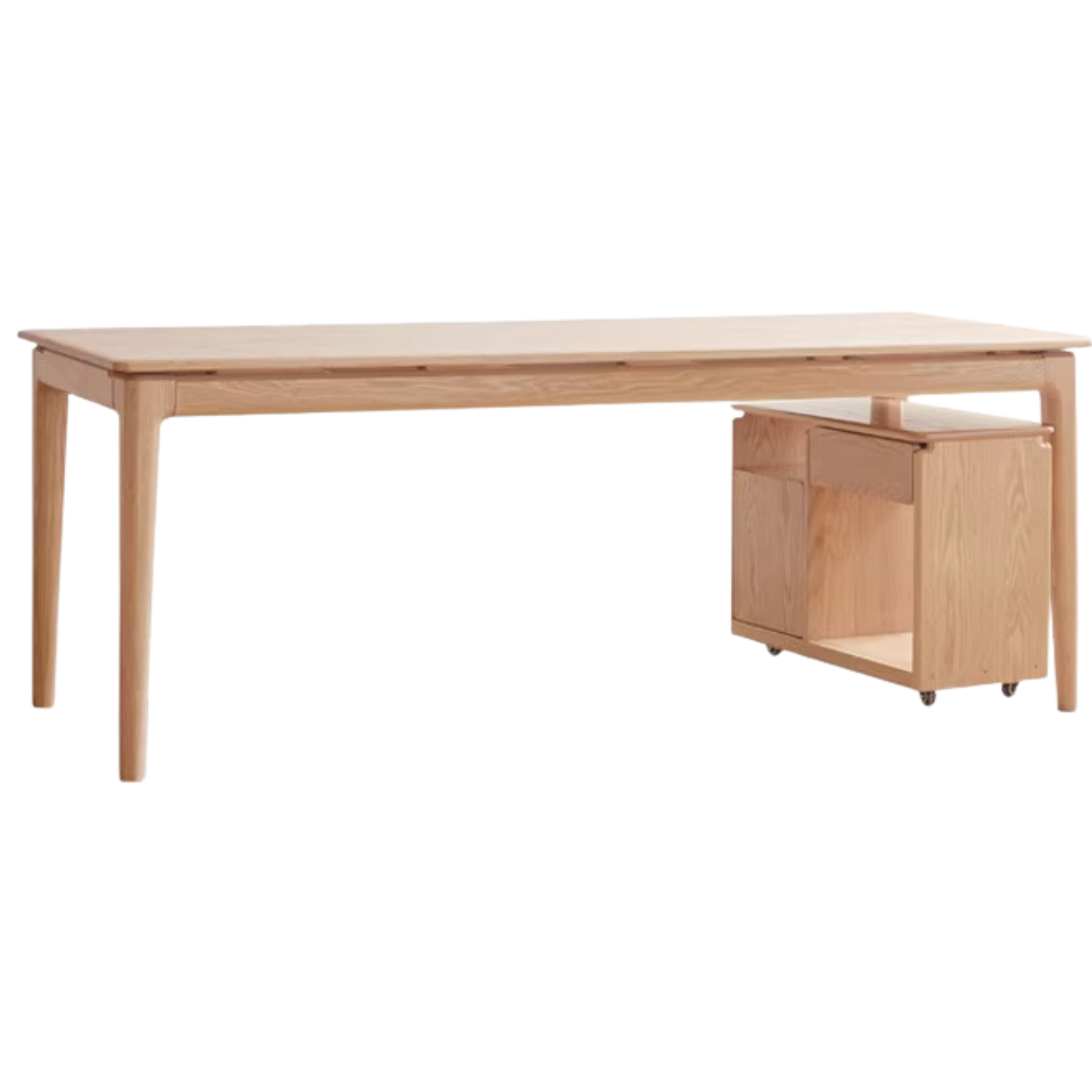 Oak, Ash Solid Wood Long Dinner Table