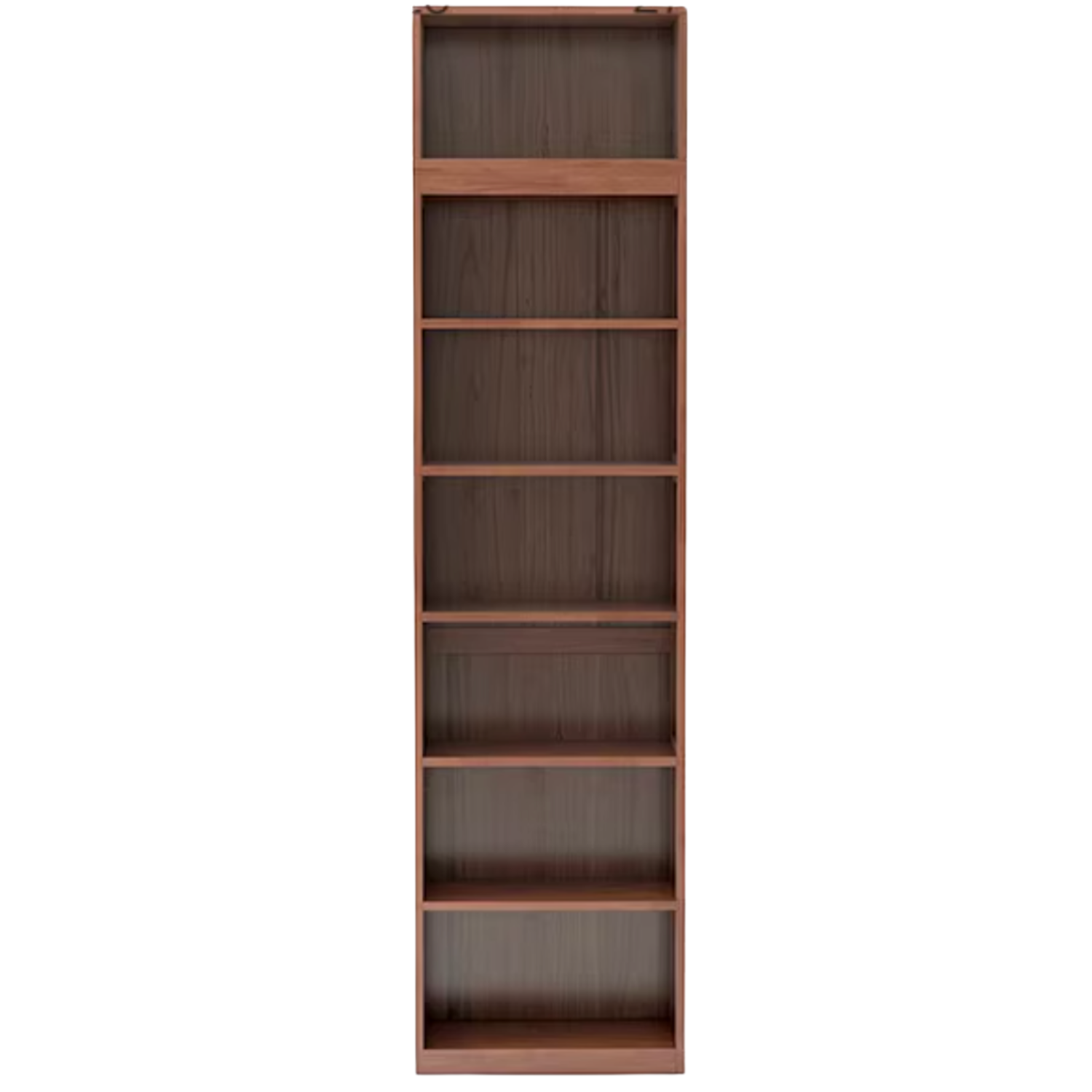 Solid Rubberwood, Oak Solid Wood Bookcase Modern With Glass Door
