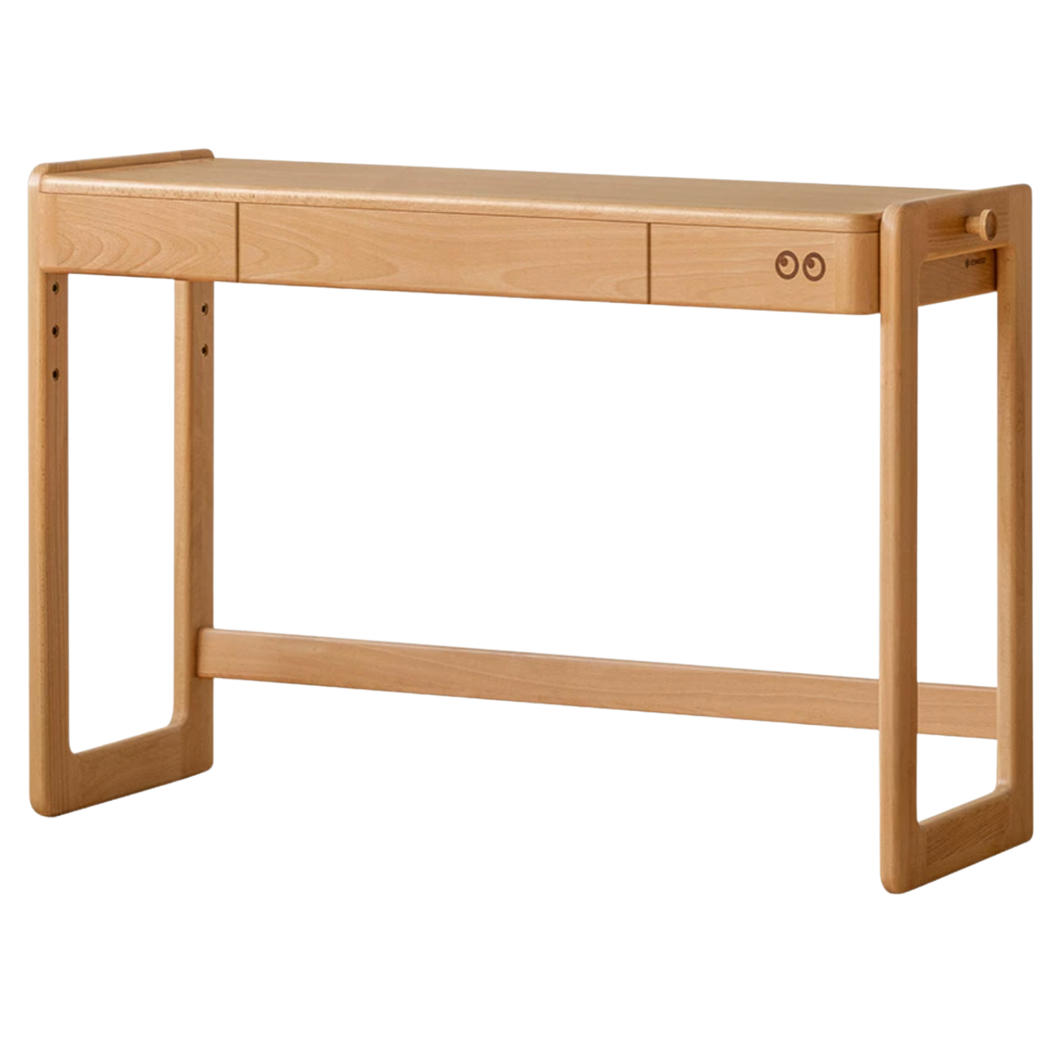 Beech Solid Wood Liftable Study Desk