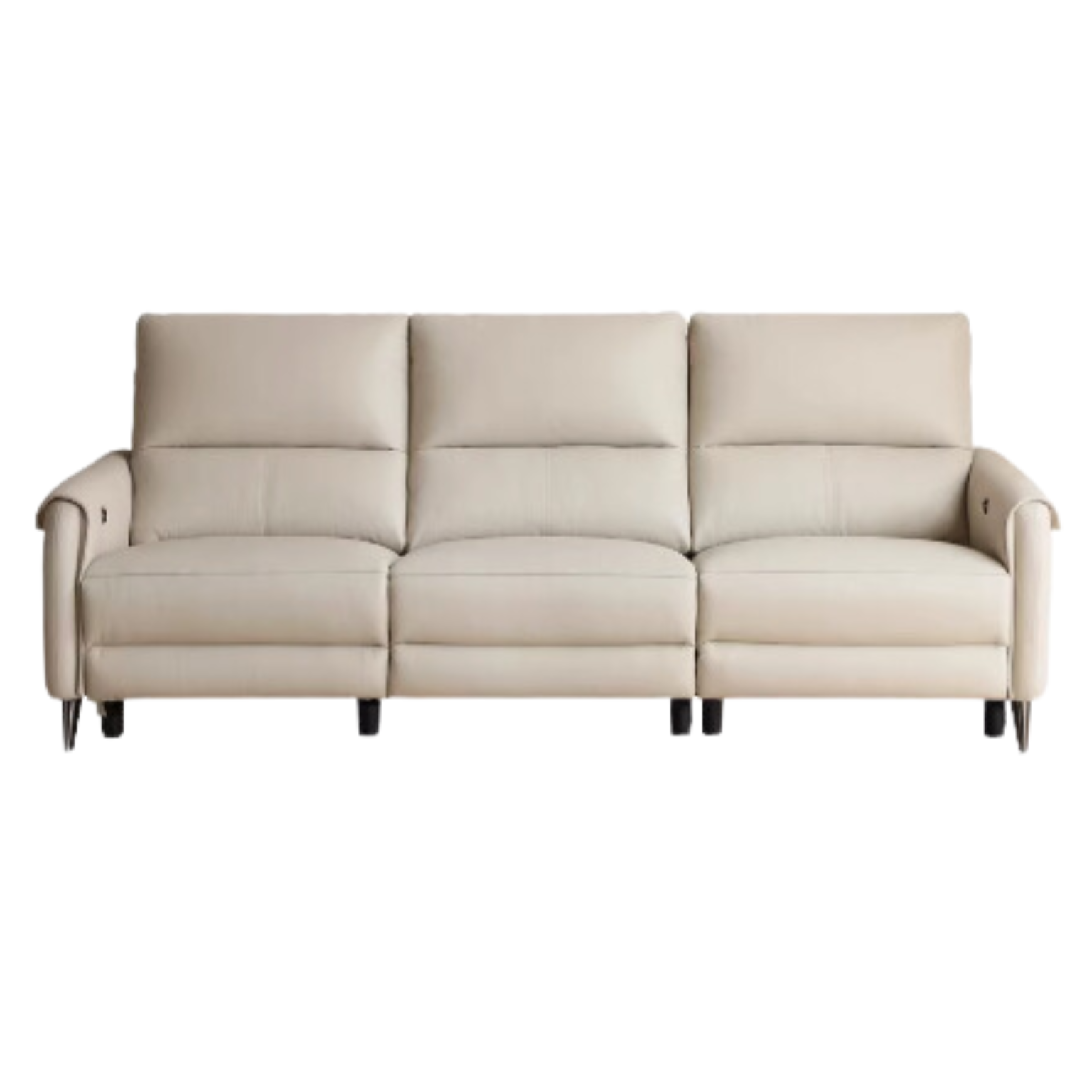 Genuine Leather Zero Wall Multifunctional Electric Sofa, Top Layer Cowhide Sofa.