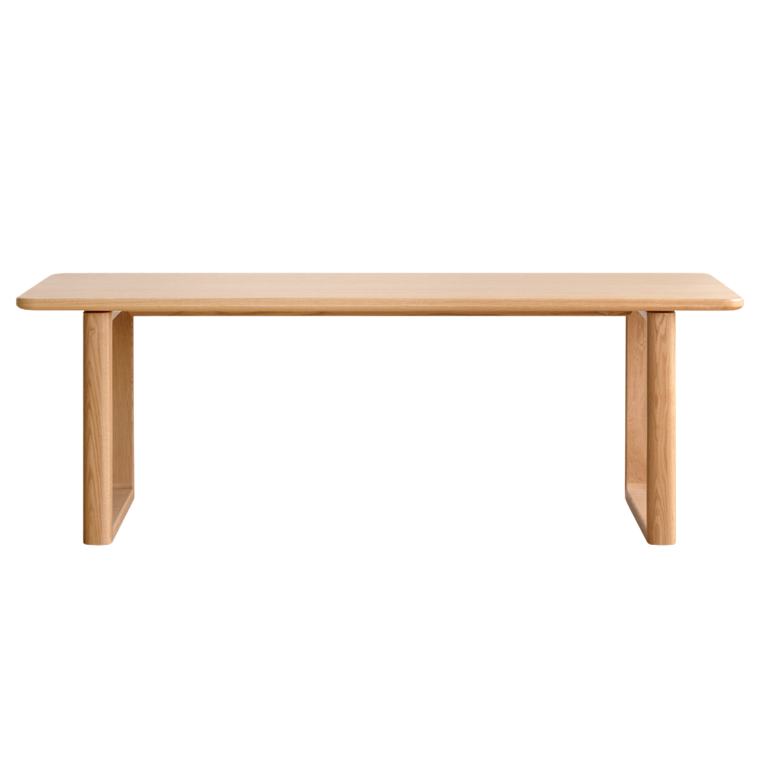 Oak Solid Wood Large Plate Dining Table