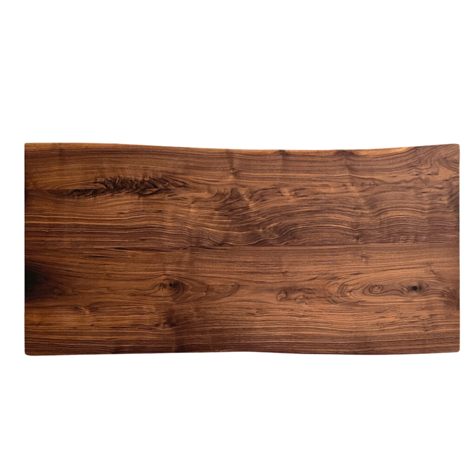 Black Walnut Solid Wood Natural Edge Large Board Dining Table