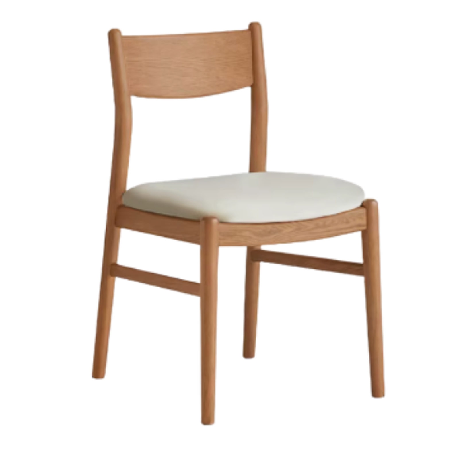 4 pcs Black Walnut, Oak, Ash Solid Wood Dining Chair Retro