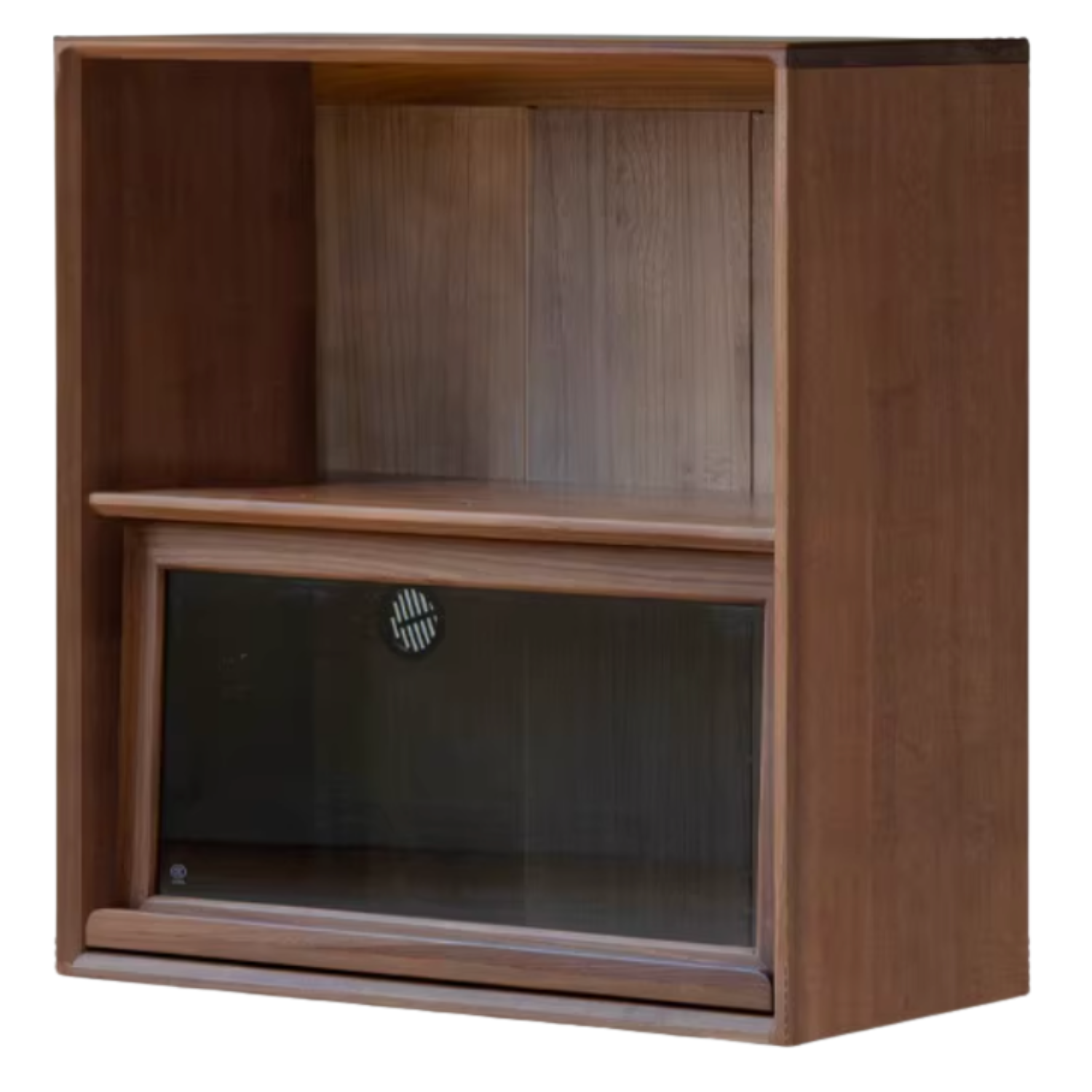 Sandalwood, Oak, Black Walnut, Ash Solid Wood Light Luxury Style Module Bookcase