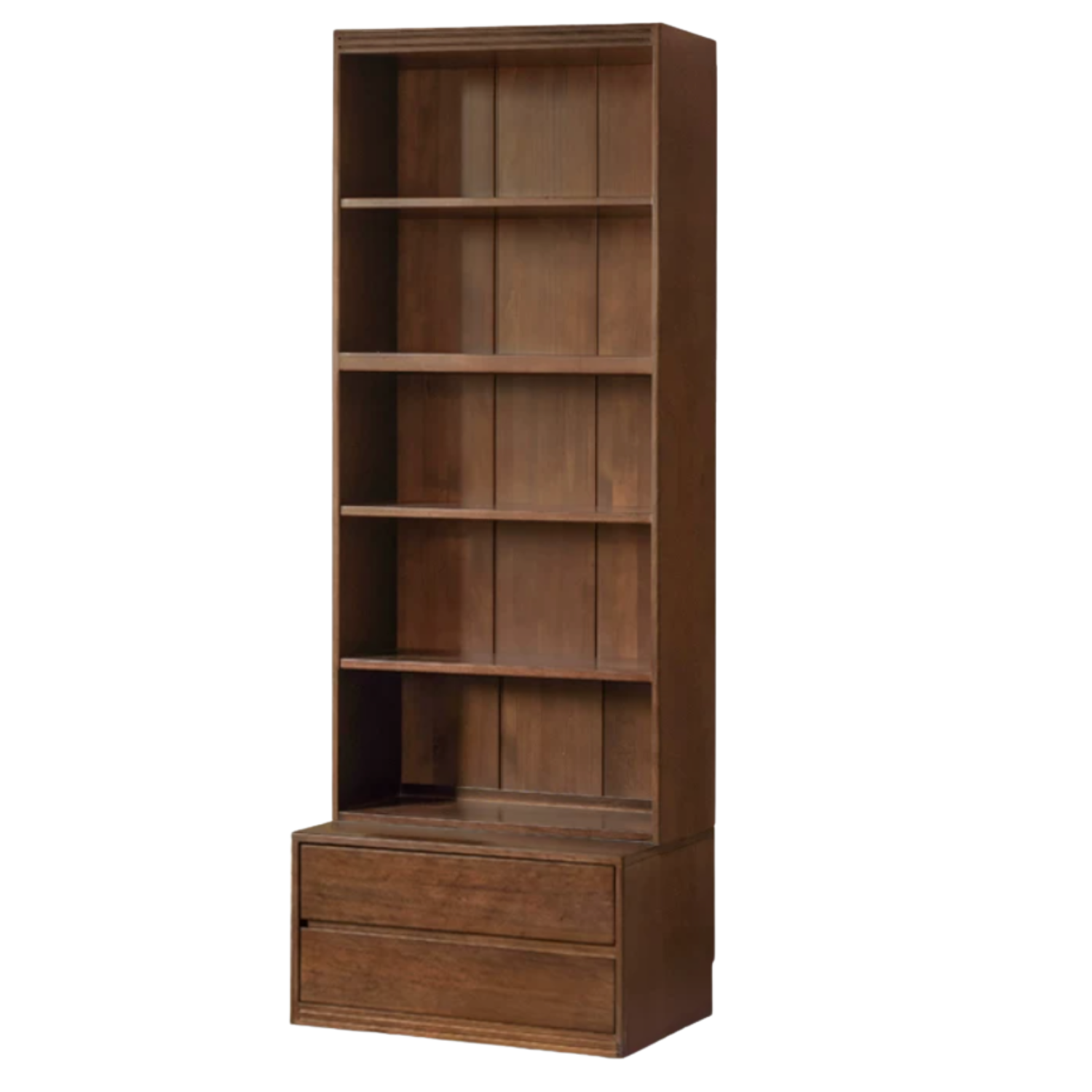 Sandalwood, Oak, Golden Pearwood, Ash Solid Wood Combination Bookcase