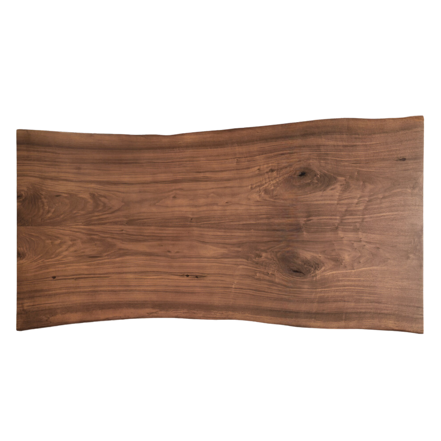 Black Walnut Solid Wood Natural Edge Large Board Dining Table