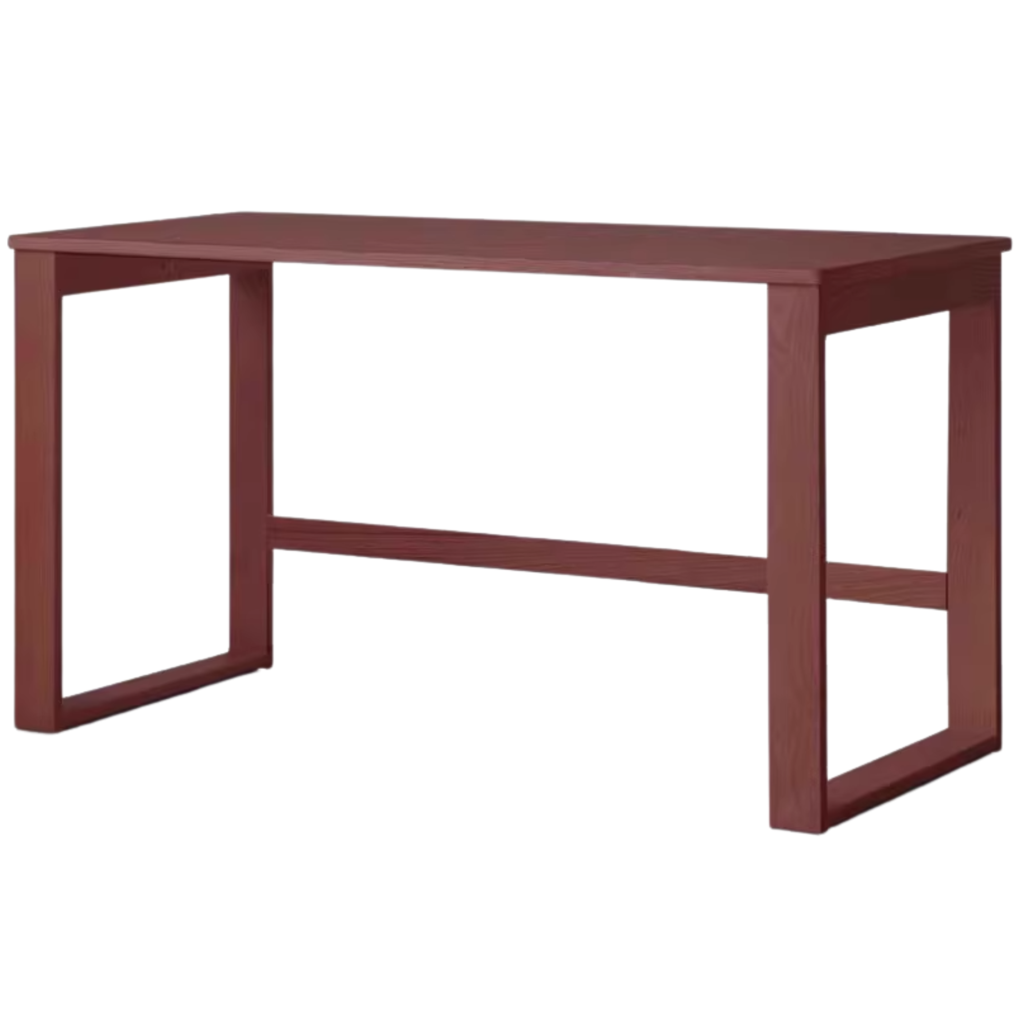Ash Solid Wood Twin Double Office Desk