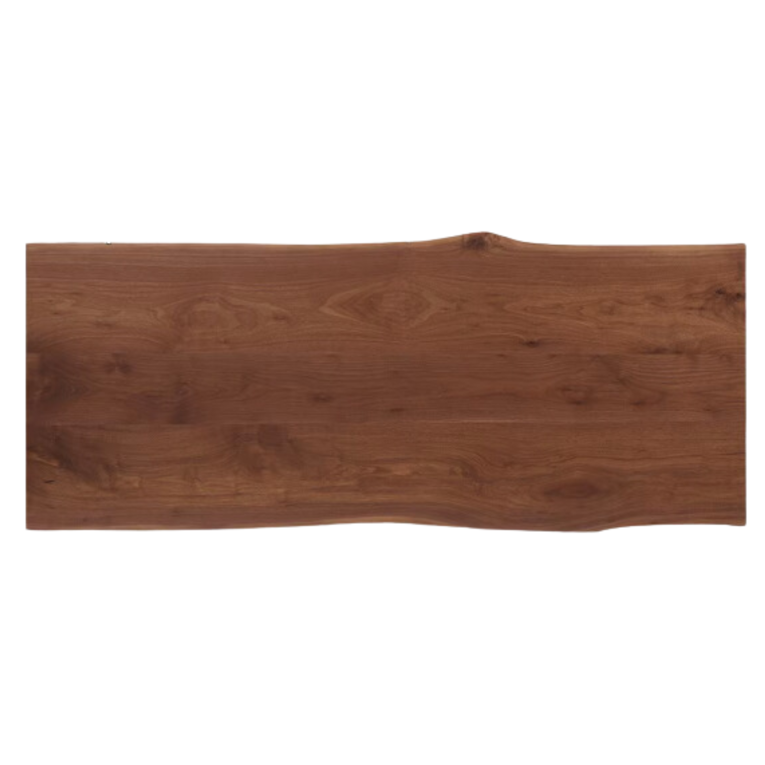 Black Walnut Solid Wood Natural Edge Large Board Dining Table