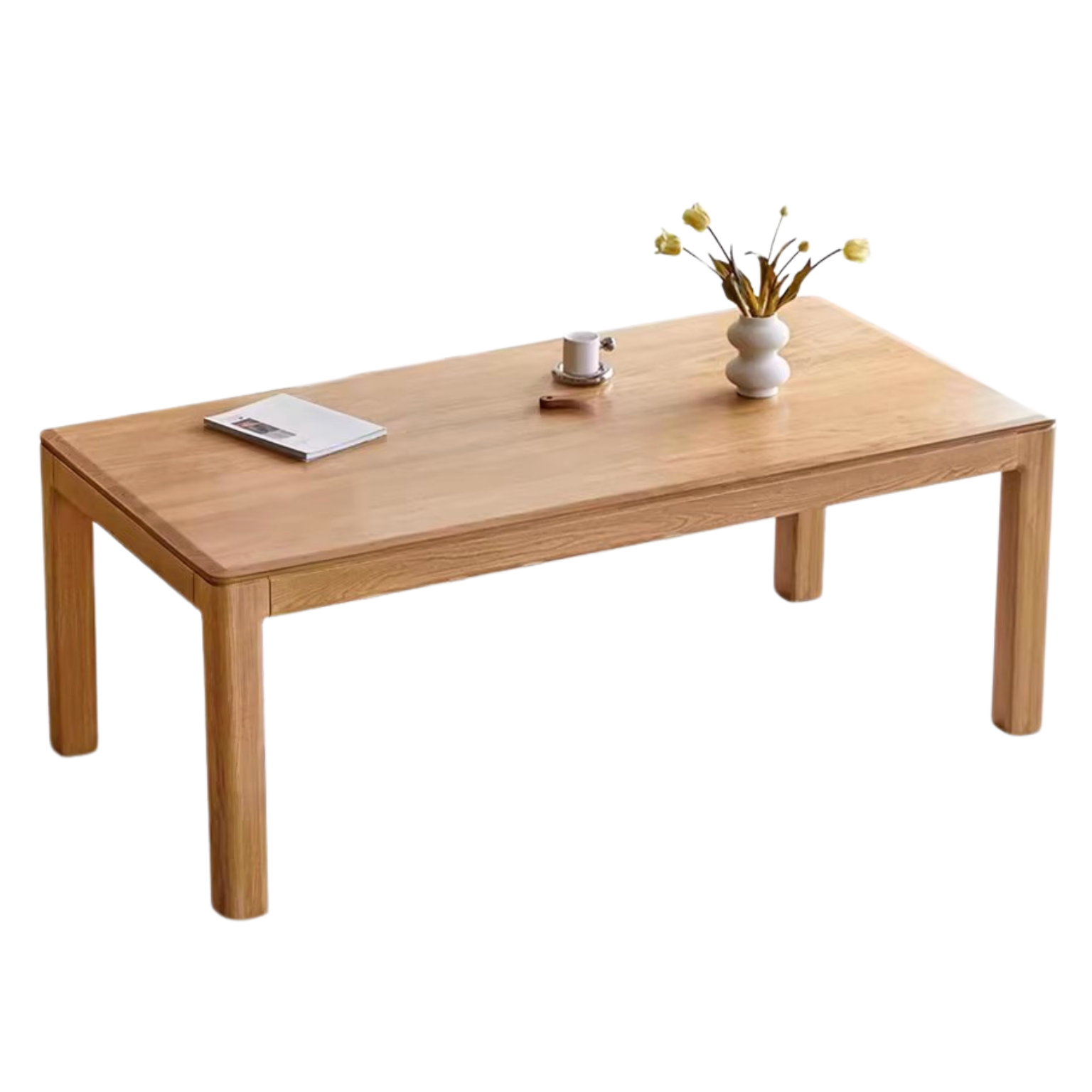 Ash Solid Wood Long Dining Table