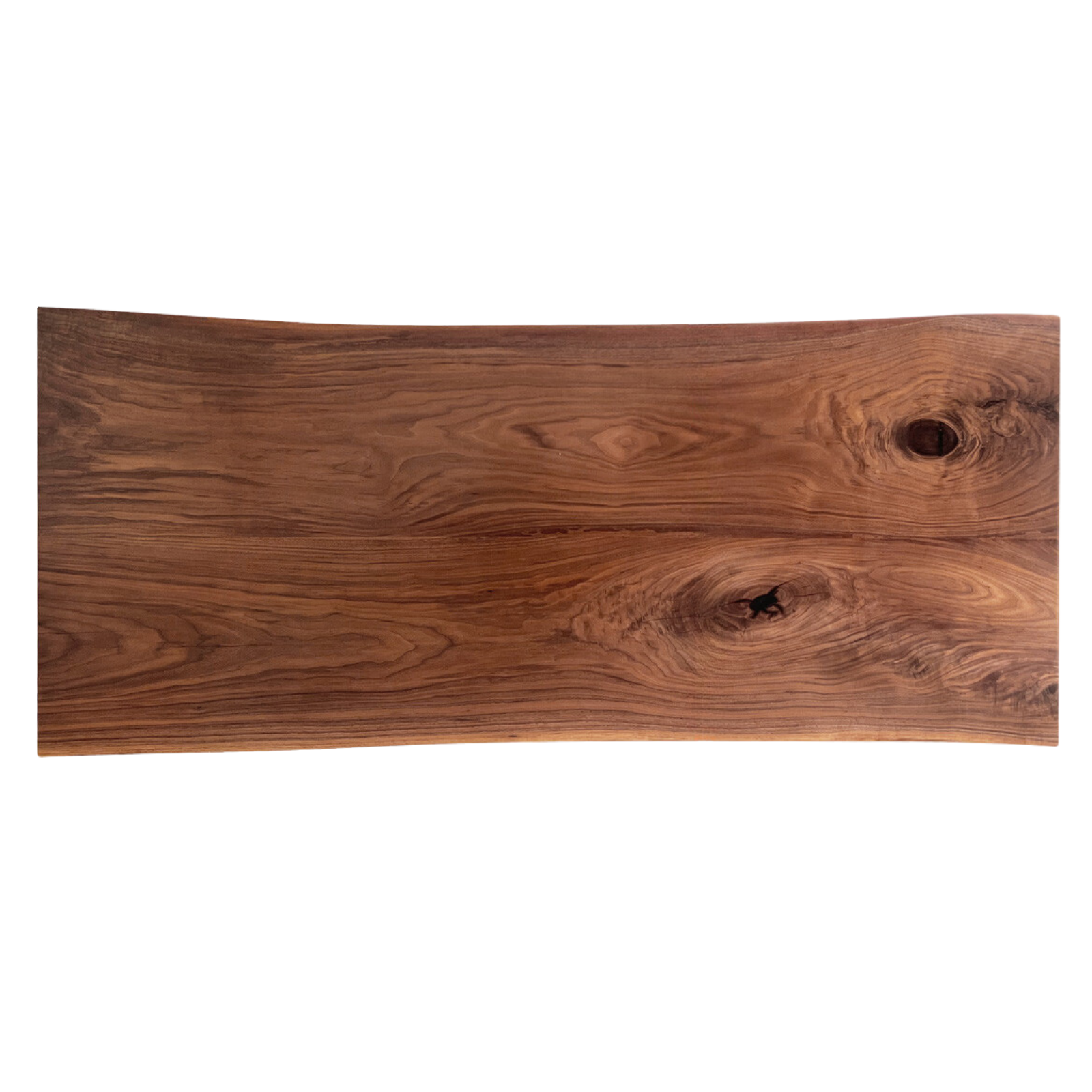 Black Walnut Solid Wood Natural Edge Large Board Dining Table