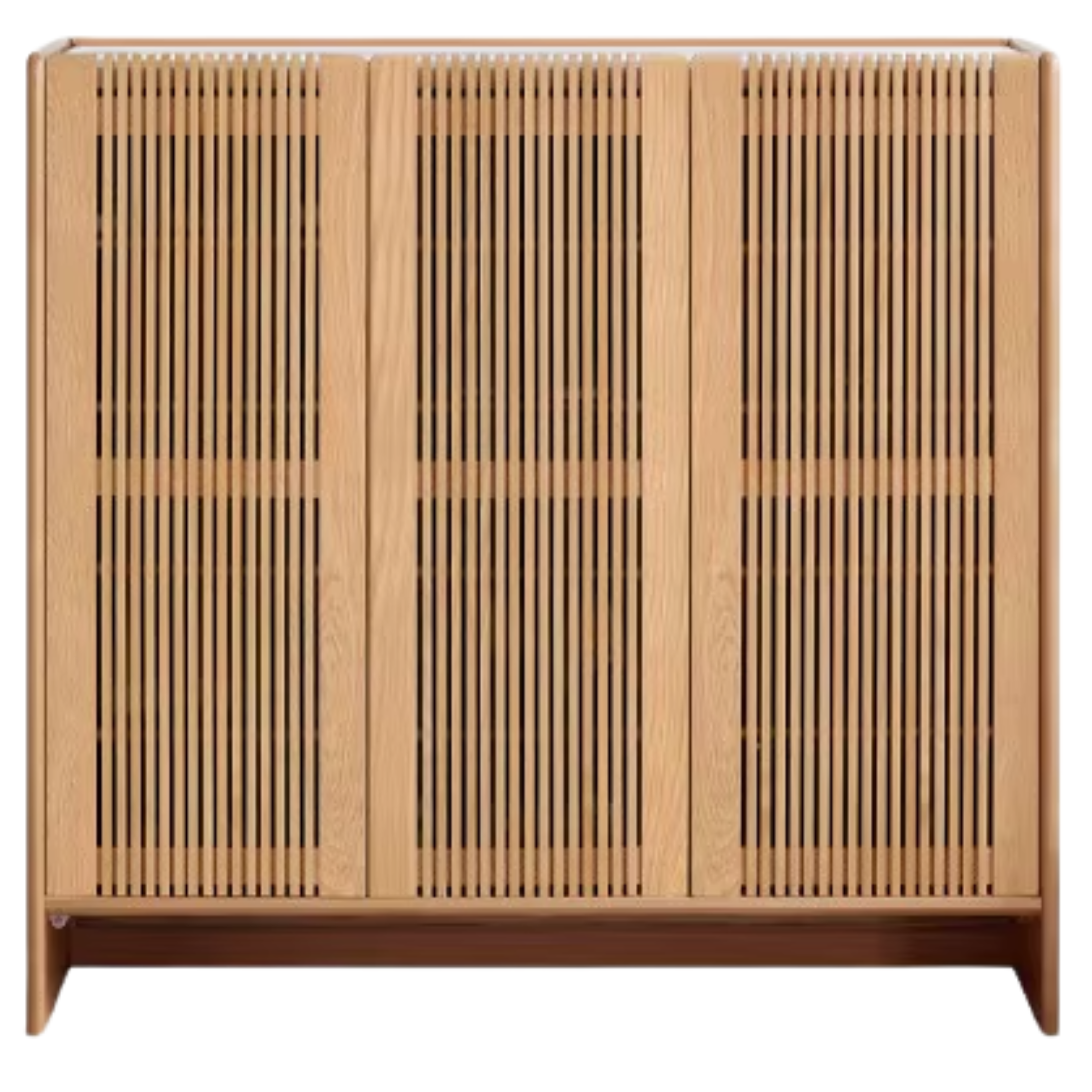 Ash, Oak Solid Wood Rock Top Shoe Cabinet