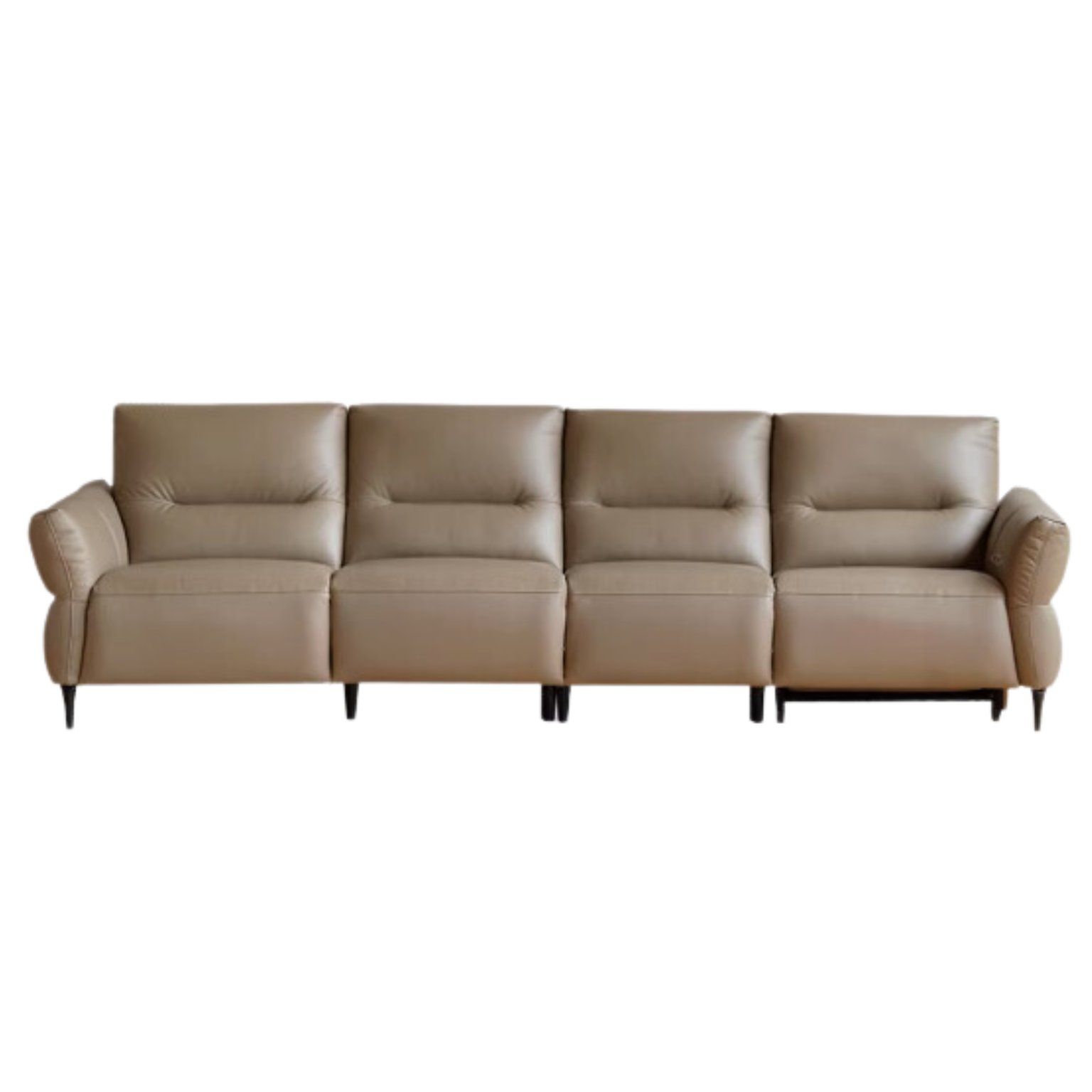 Leather Sofa, Head Layer, Cowhide Electric Sofa.