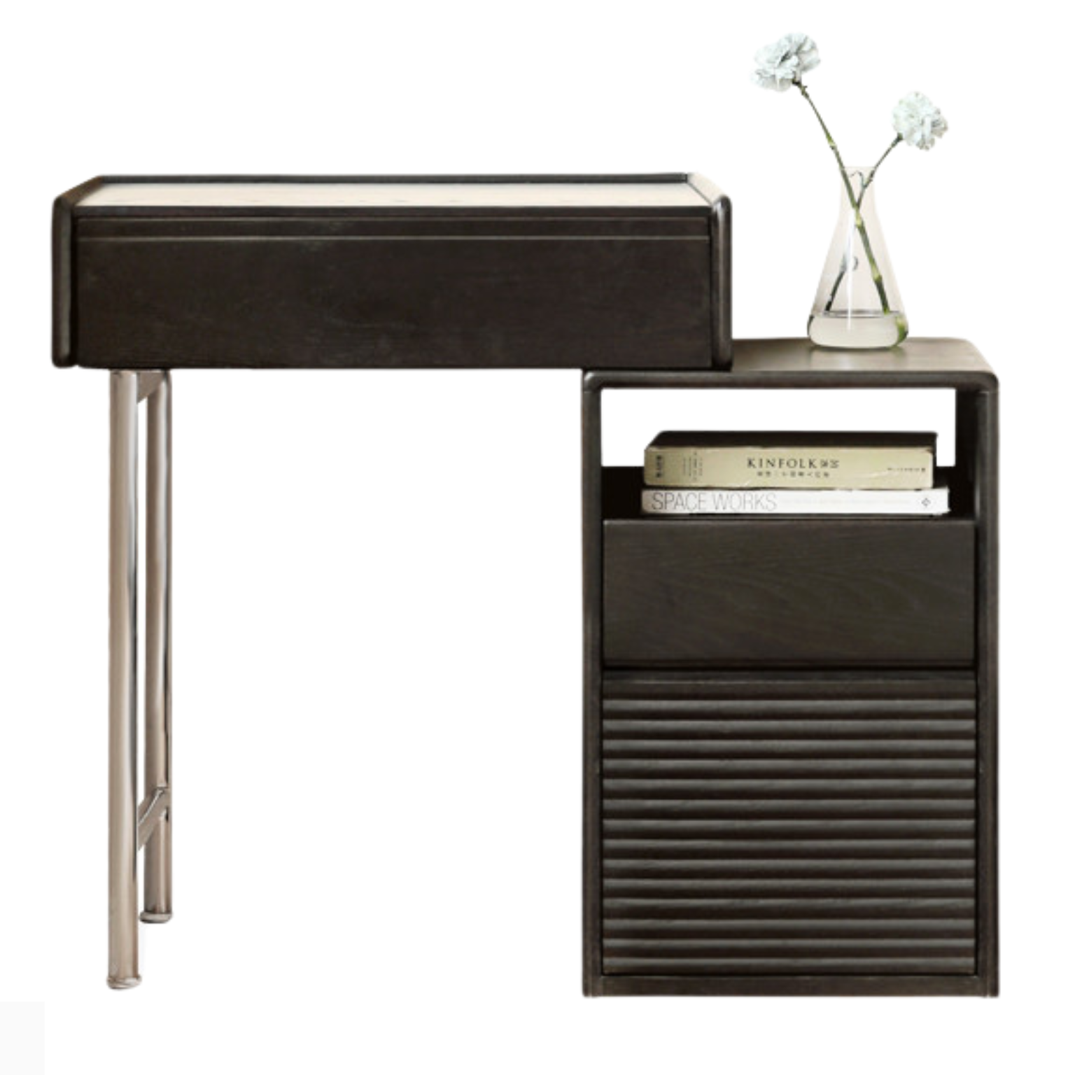 Oak Solid Wood Telescopic Dressing Table.