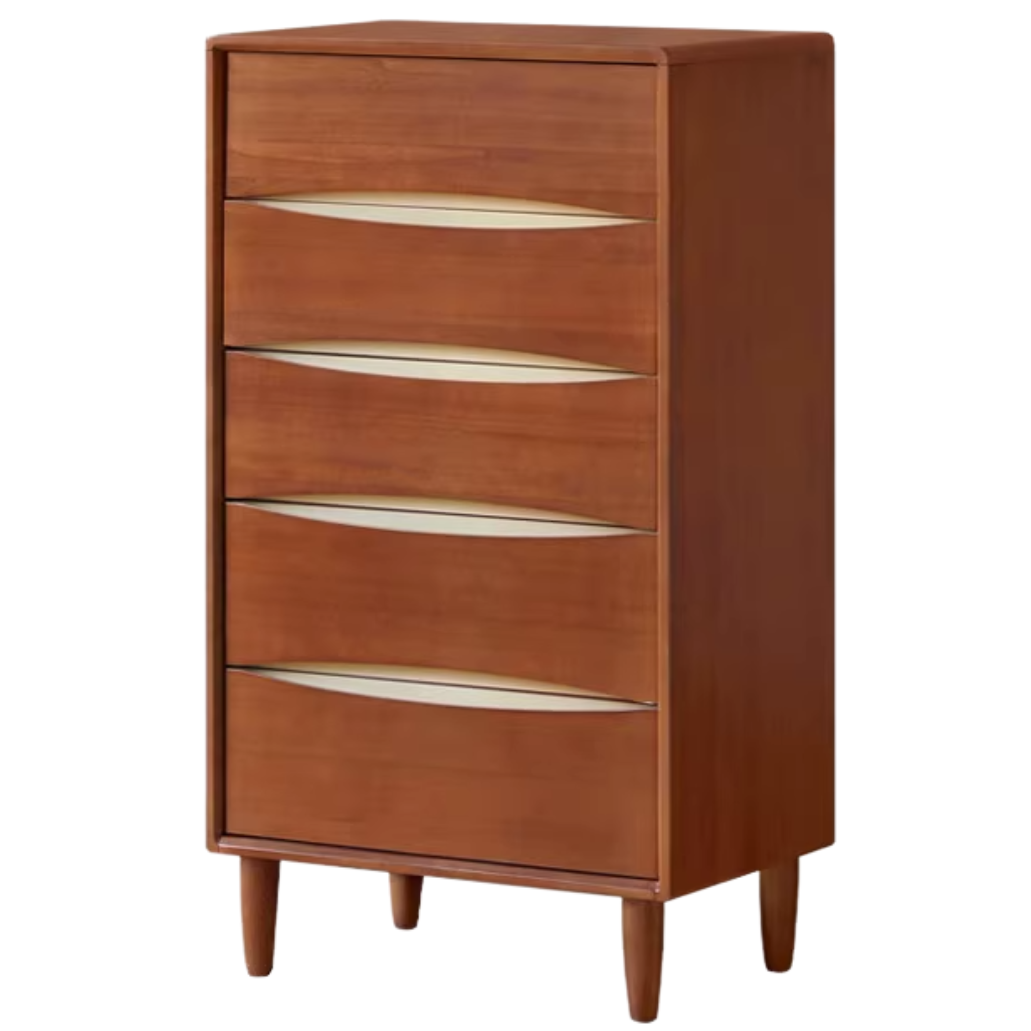 Poplar Solid Wood Antique Style Chest of Drawers.