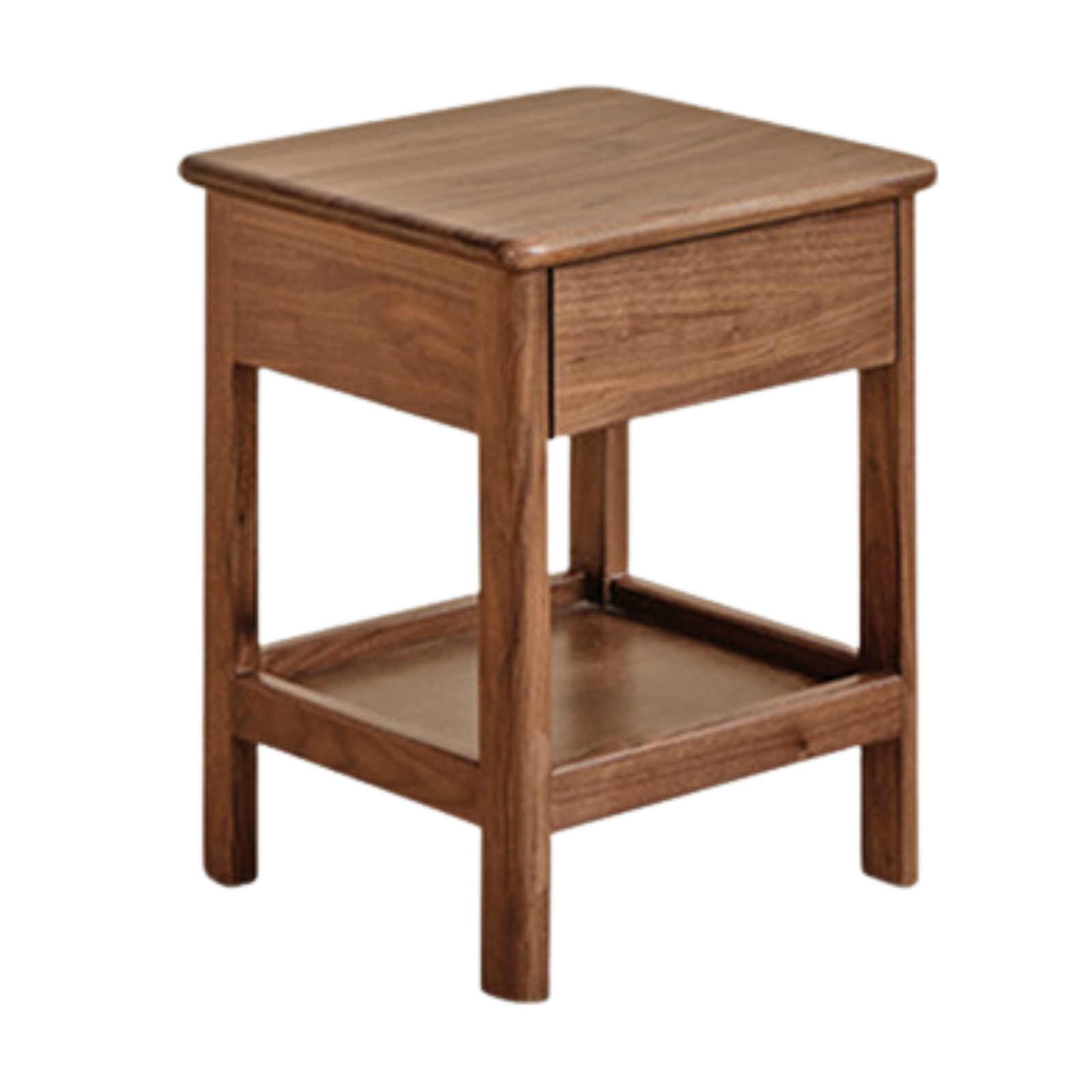 Black Walnut, Ash Bedside Storage Cabinet