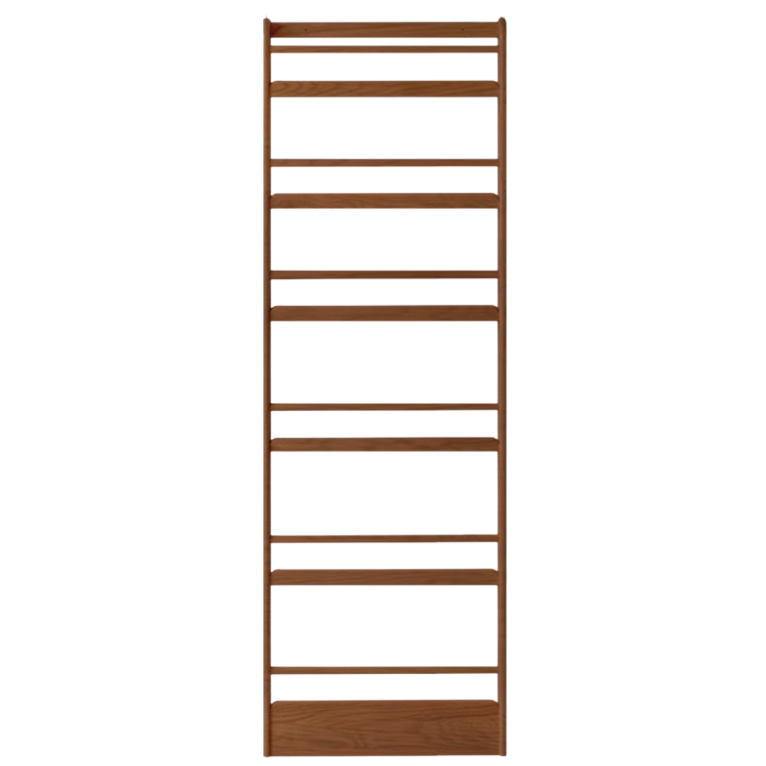 Oak, Beech Solid Wood Wall-mounted Ultra-thin Bookshelf