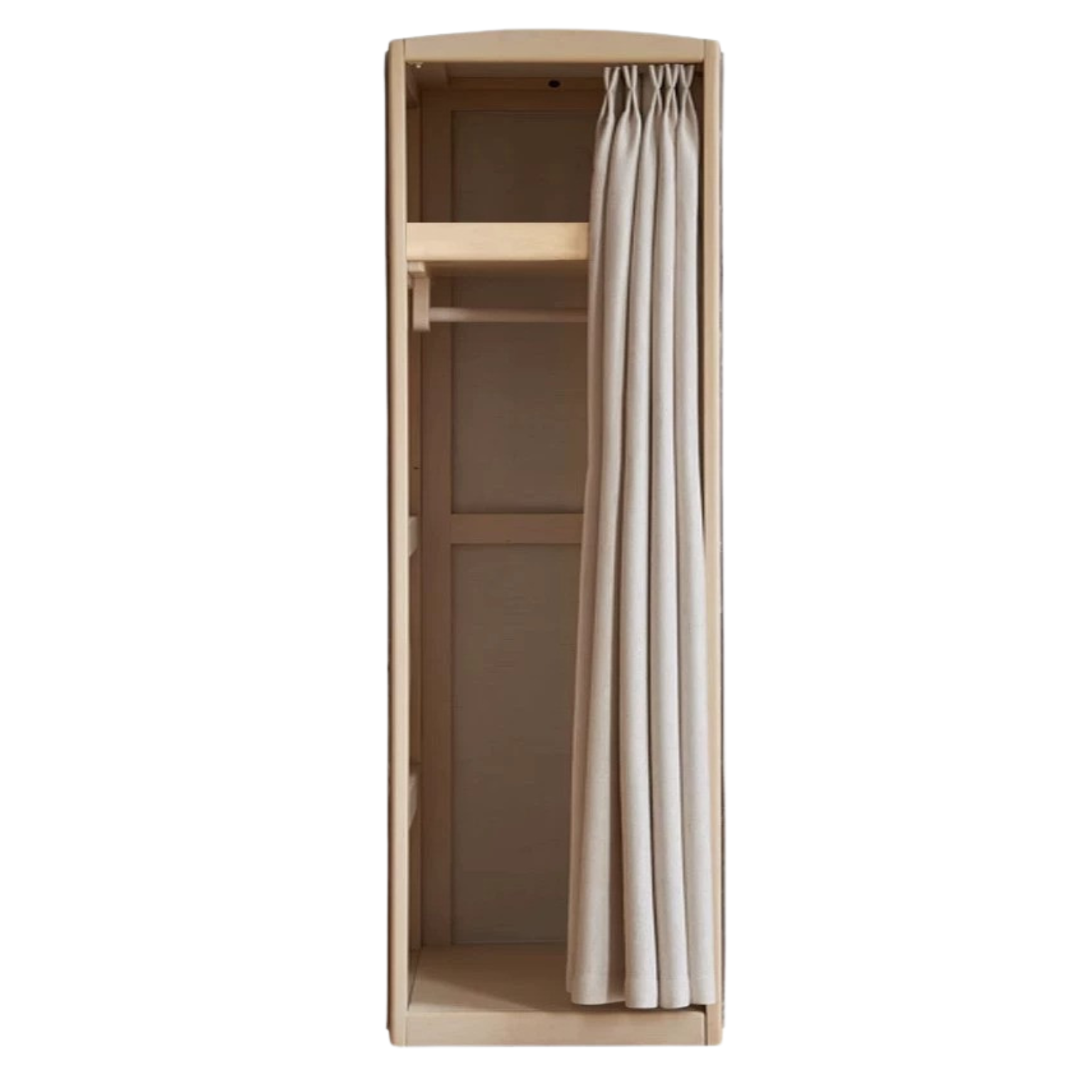 Birch Solid Wood Children's Wardrobe