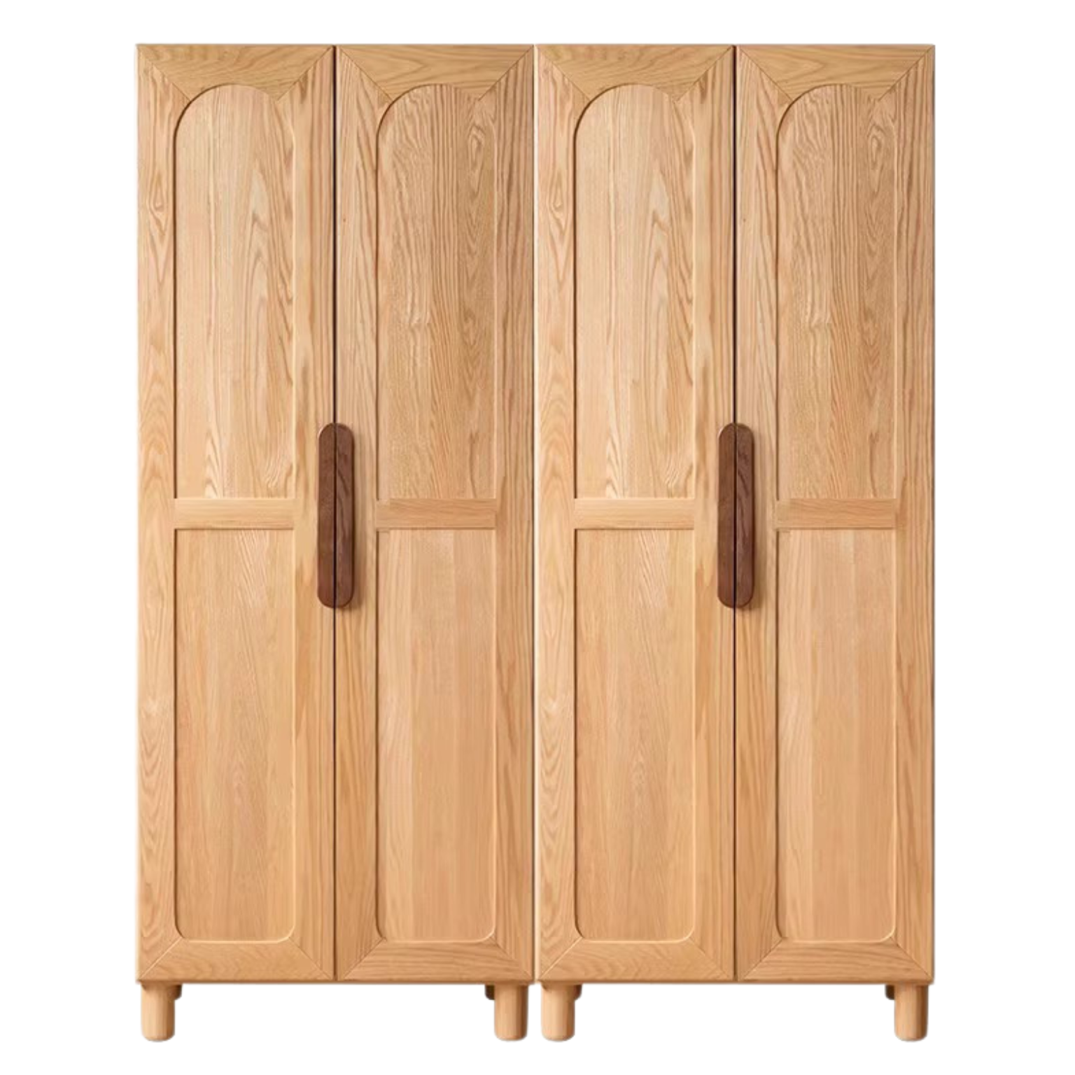Oak Solid Wood Kid's Wardrobe