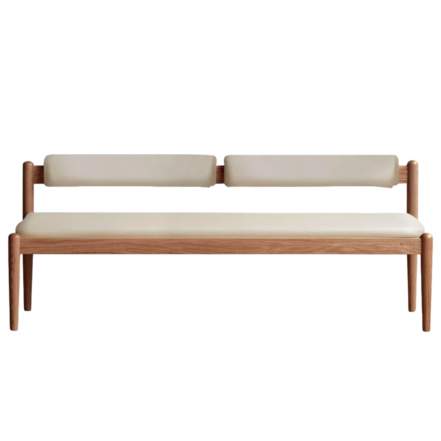 Black Walnut, Oak Solid Wood Soft Bench