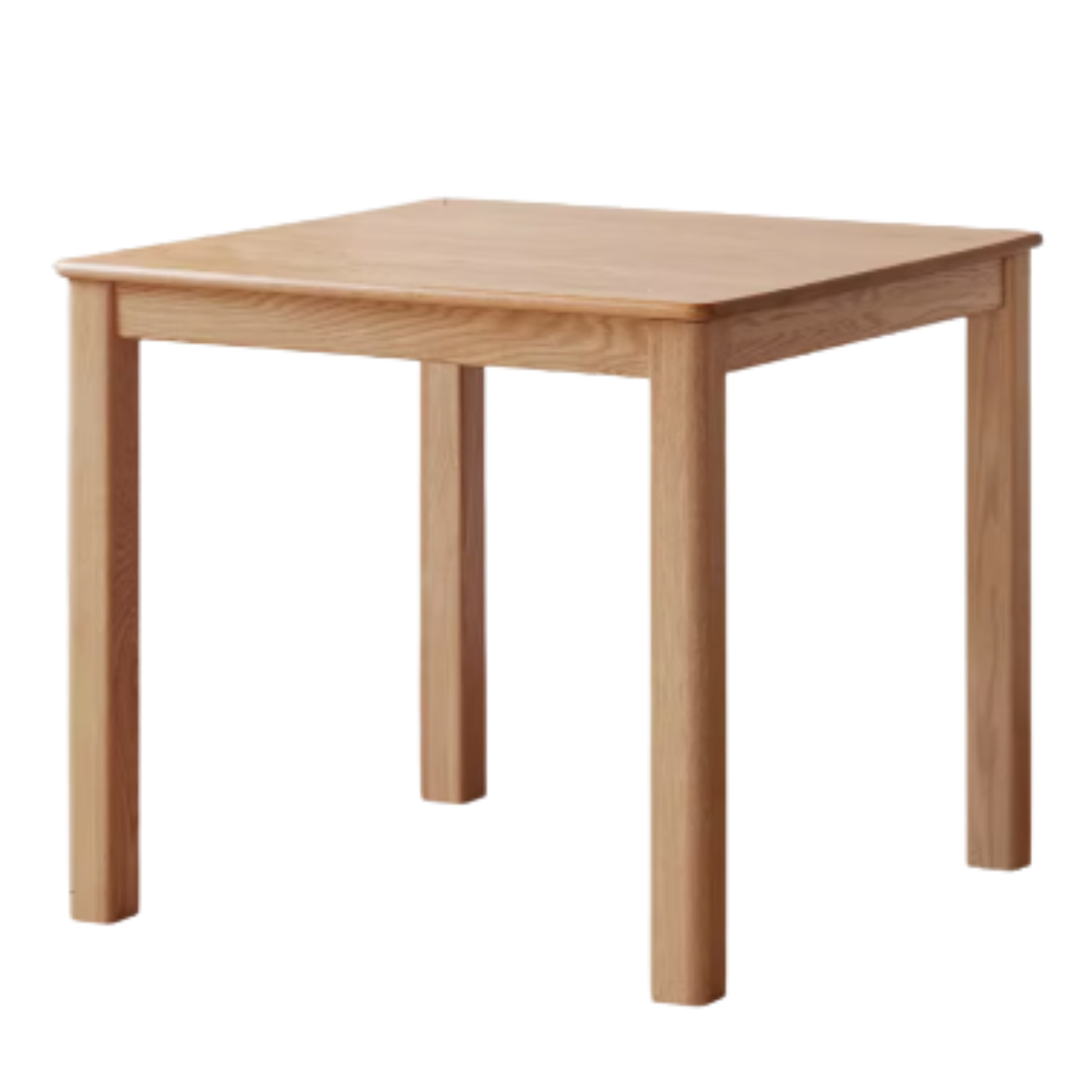 Oak Solid Wood Square Modern Dining Table