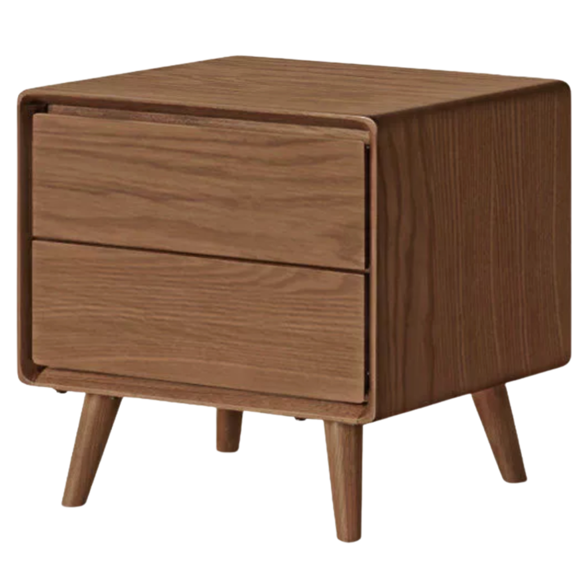 White Ash, Ash, Oak Solid Wood Modern Nightstand