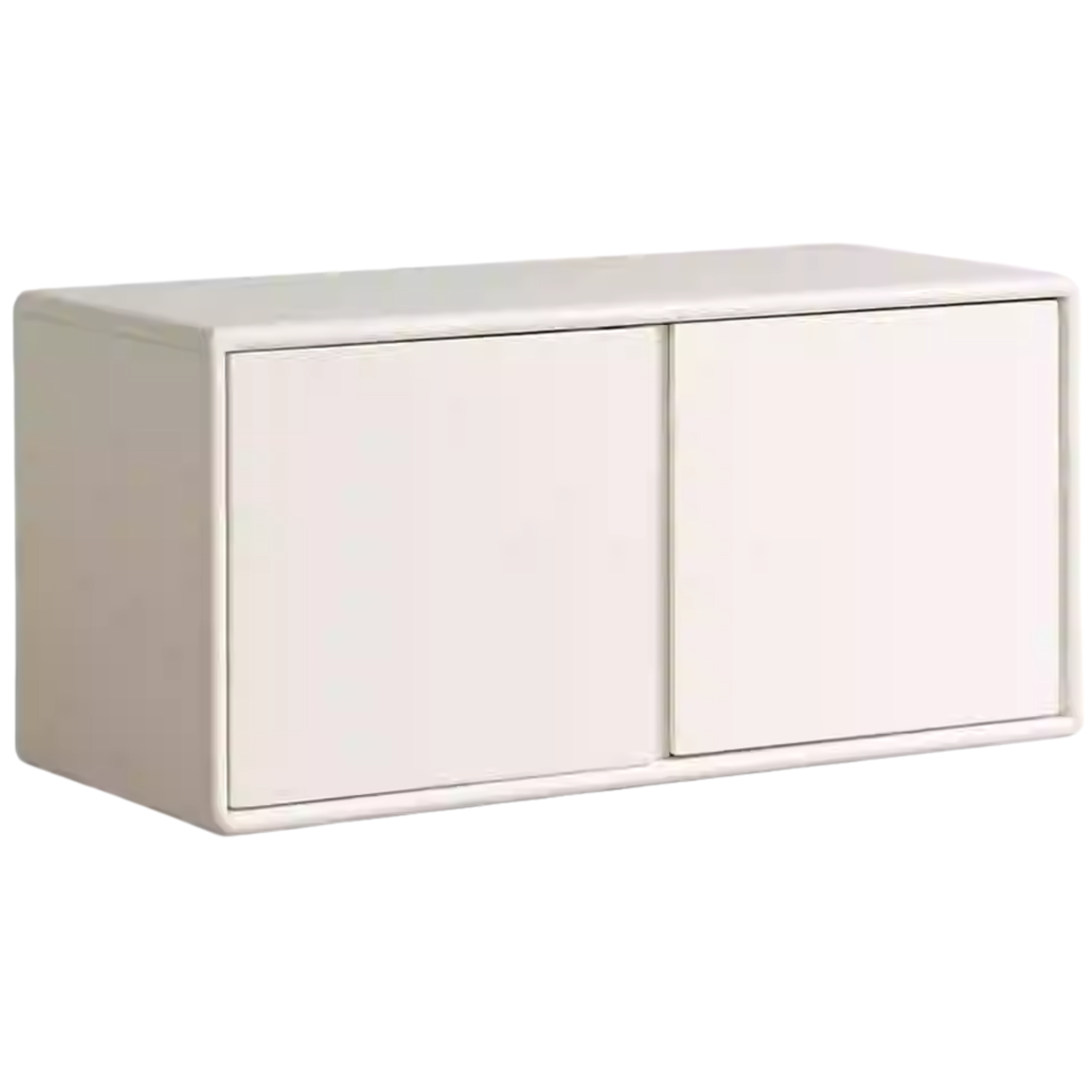 Solid RubberWood Locker Cream Style Free Combination Cabinet.
