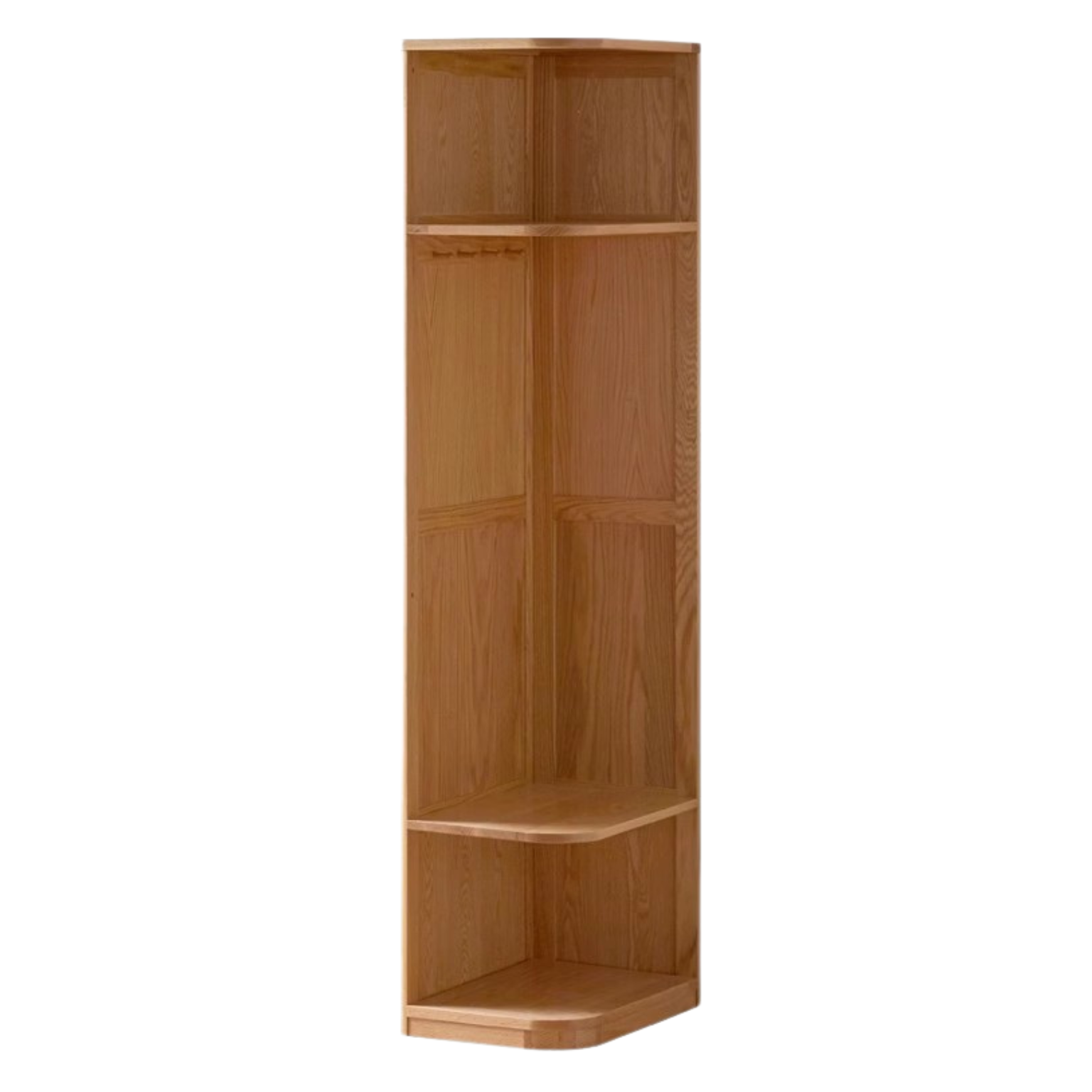 Oak Solid Wood Wardrobe Sliding Door-