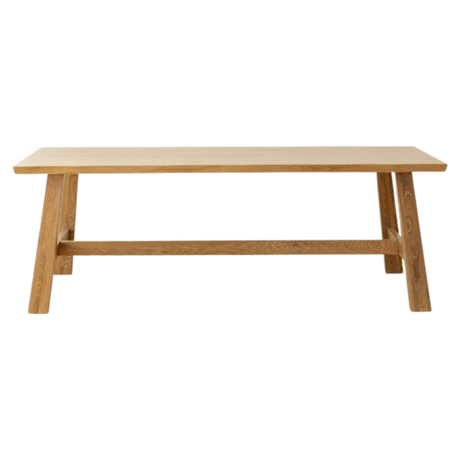 Ash Solid Wood Farmhouse Style Natural Edges Dining Table