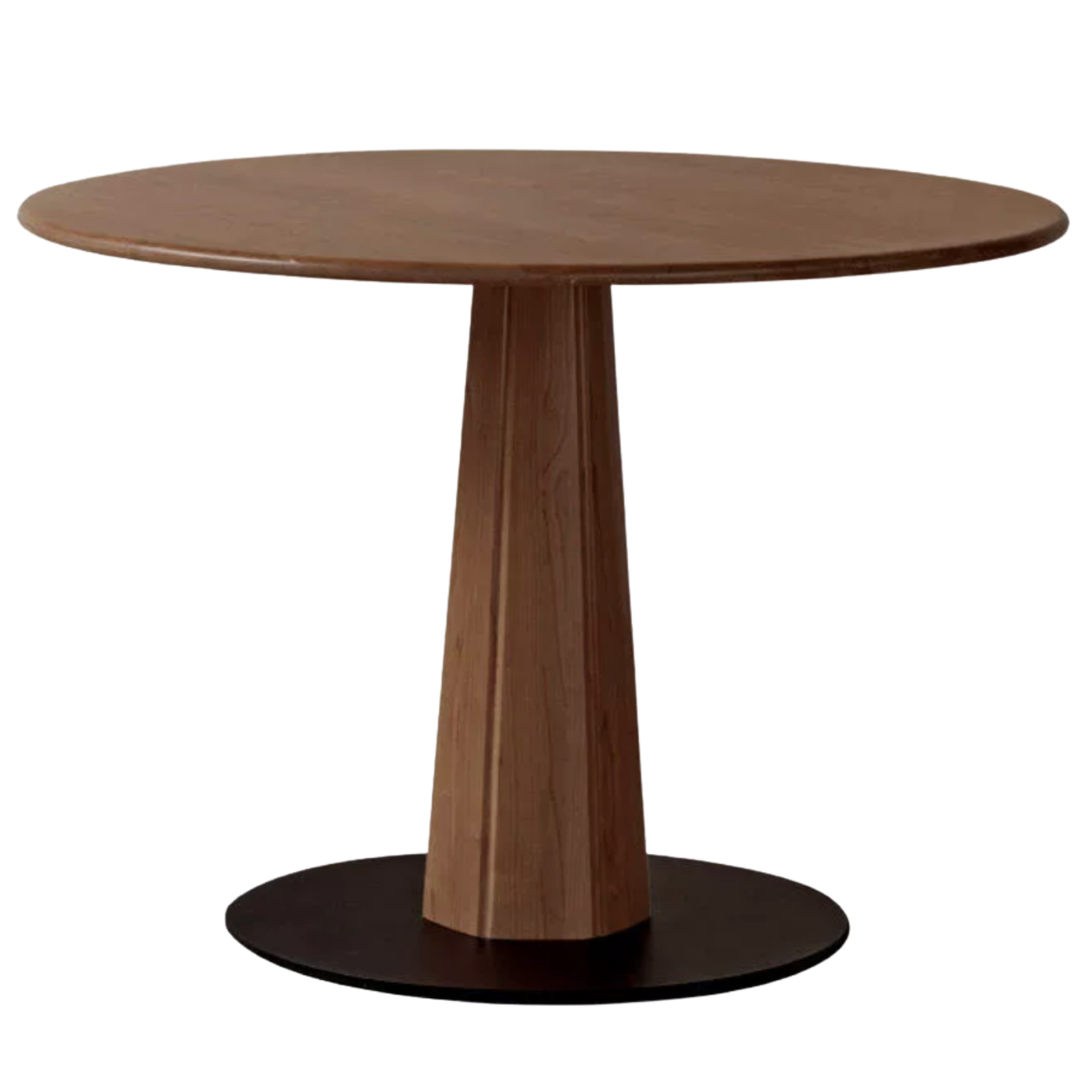 Sandalwood, Ash, Black Walnut Solid Wood Round Dining Table