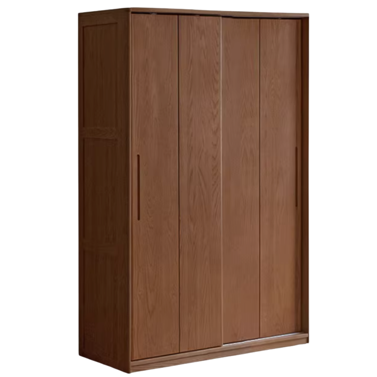 Oak, Ash Solid Wood Wardrobe Sliding Door.